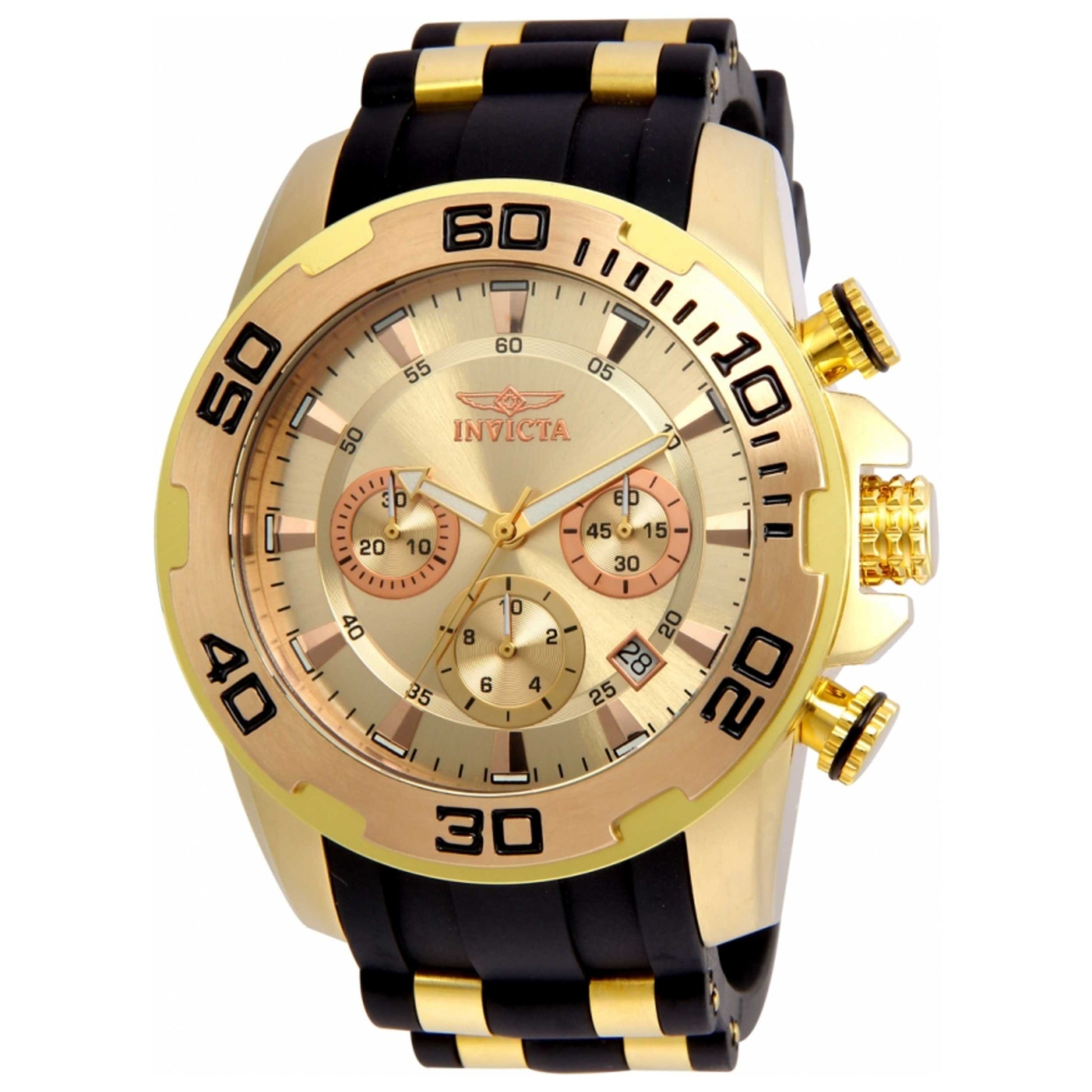 Front view of Invicta Pro Diver Men's Quartz Watch IN-22342