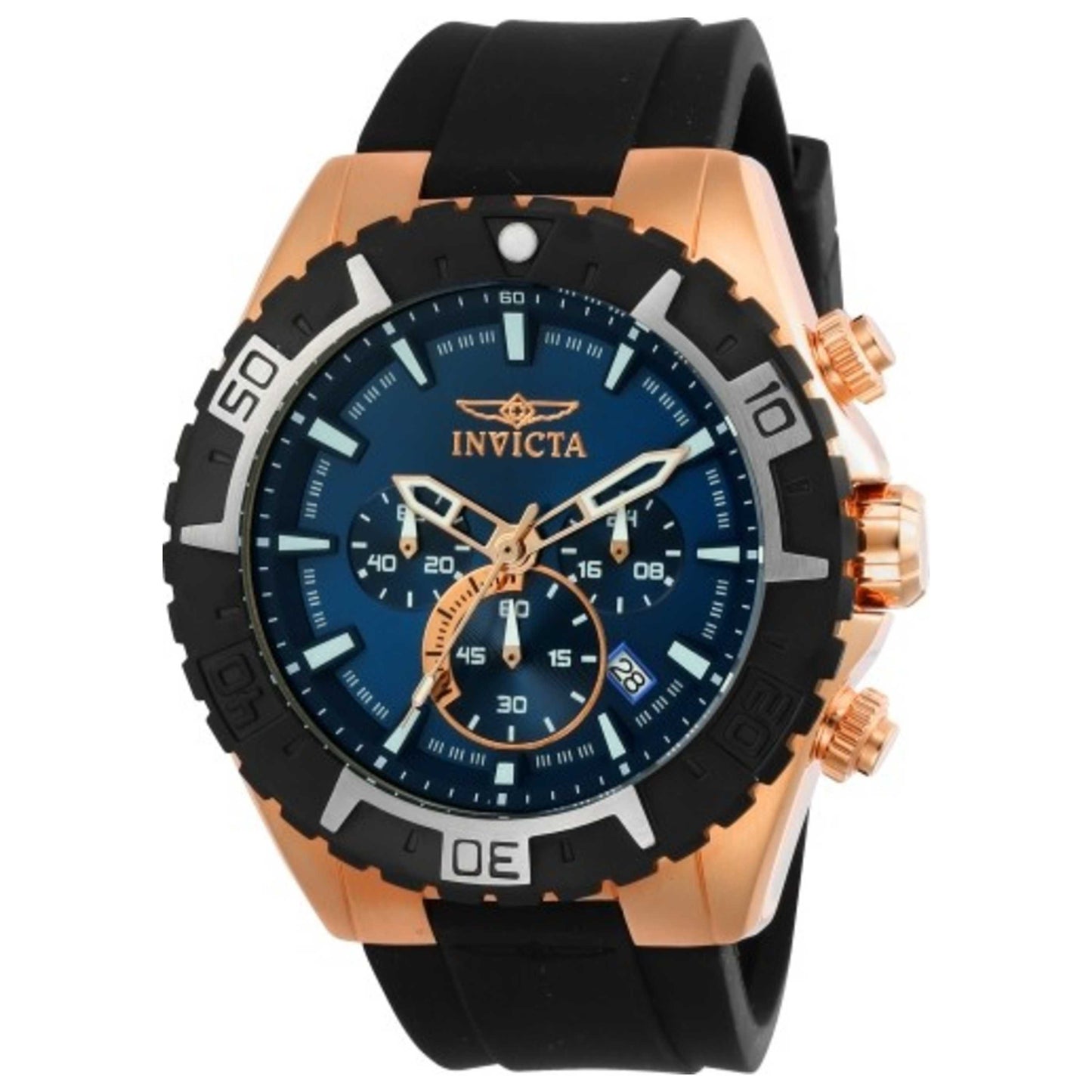 Front view of Invicta Aviator Men's Quartz Watch IN-22524