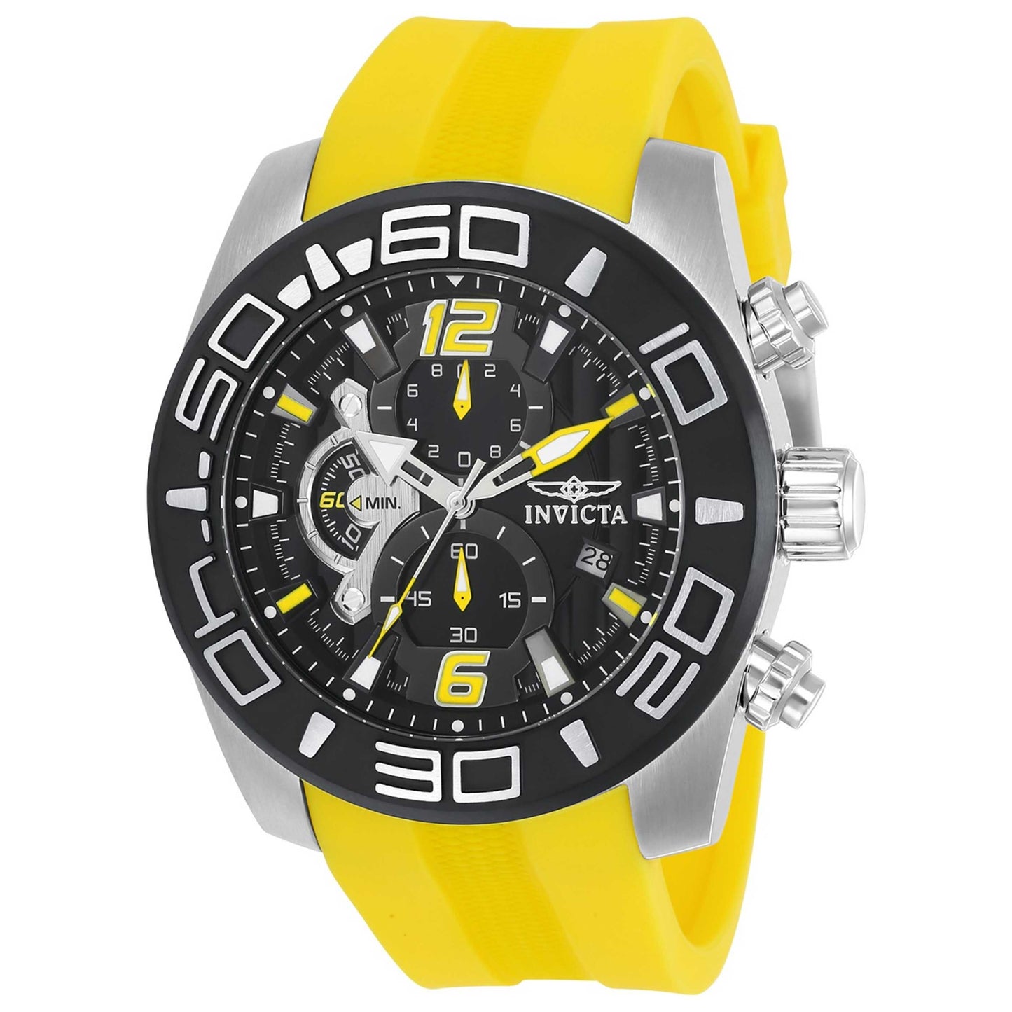 Front view of Invicta Pro Diver Men's Quartz Watch IN-22808