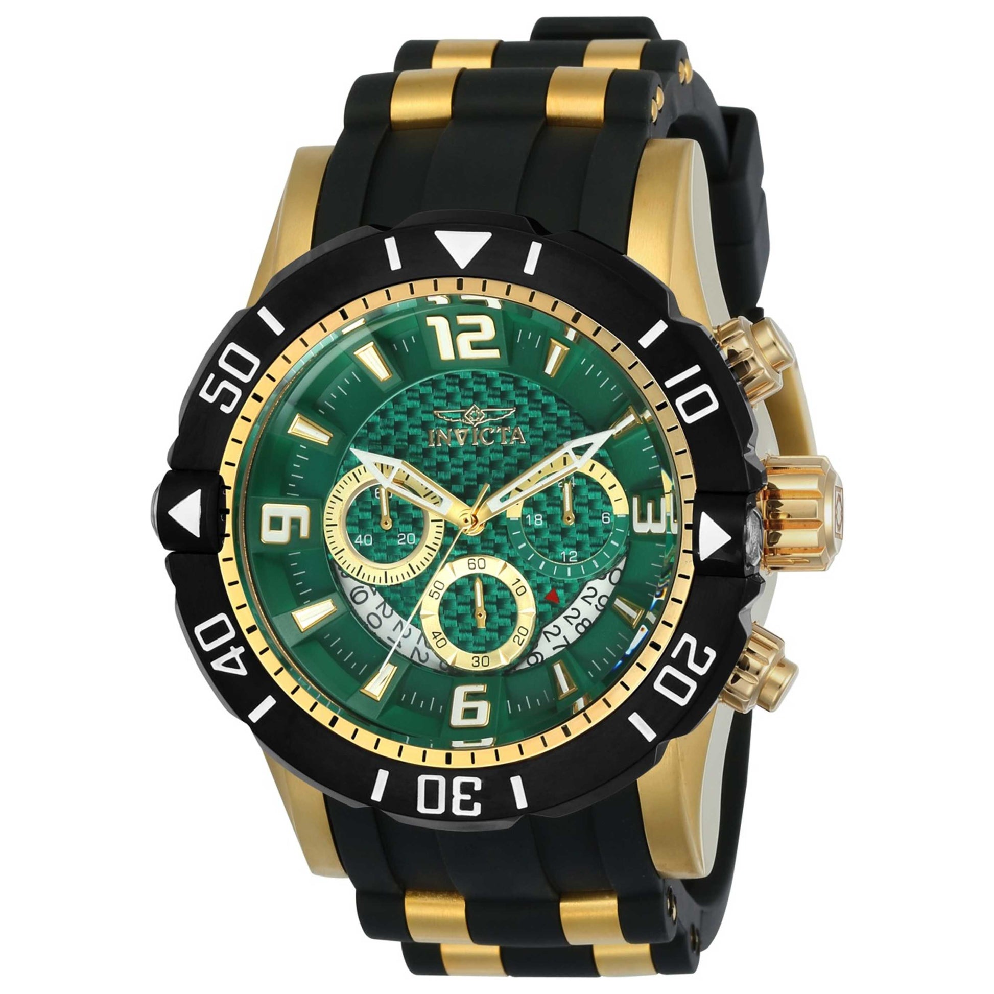 Front view of Invicta Pro Diver Men's Japanese Quartz (Battery-Powered) Watch IN-23703