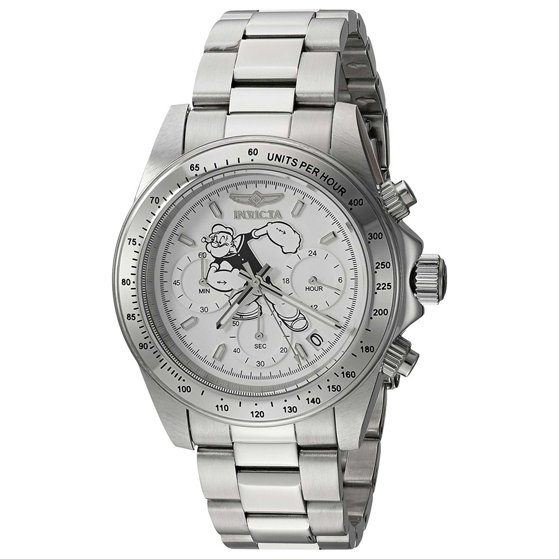 Front view of Invicta Character Collection Men's Japanese Quartz (Battery-Powered) Watch IN-24481