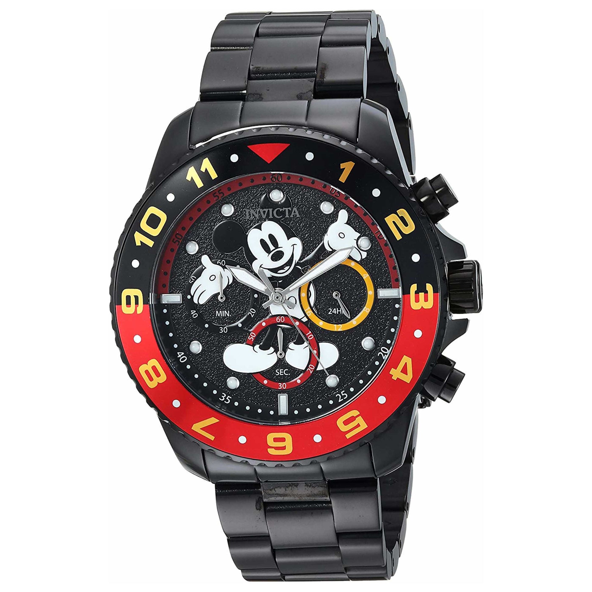 Front view of Invicta Disney Limited Edition Men's Japanese Quartz (Battery-Powered) Watch IN-24957