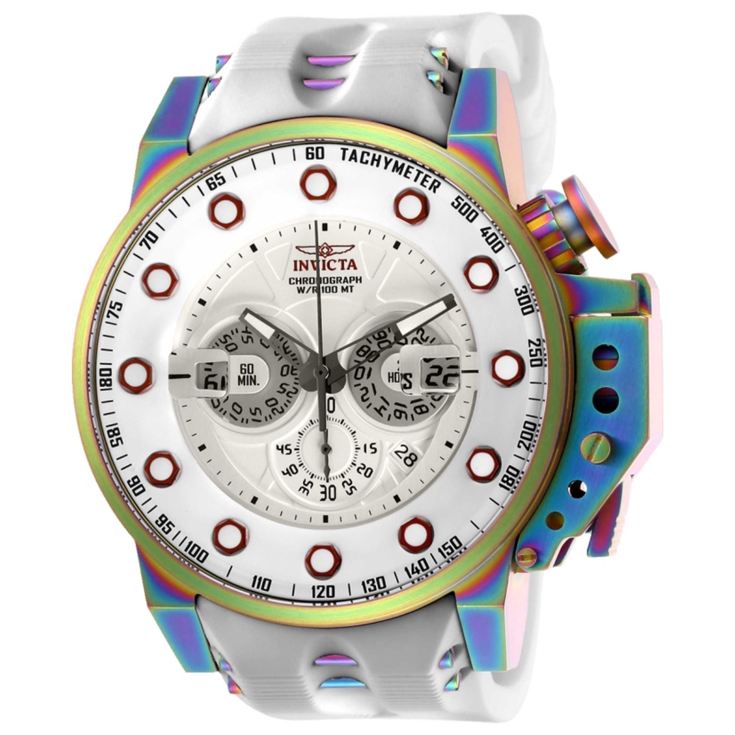 Front view of Invicta I-Force Men's Japanese Quartz (Battery-Powered) Watch IN-25277