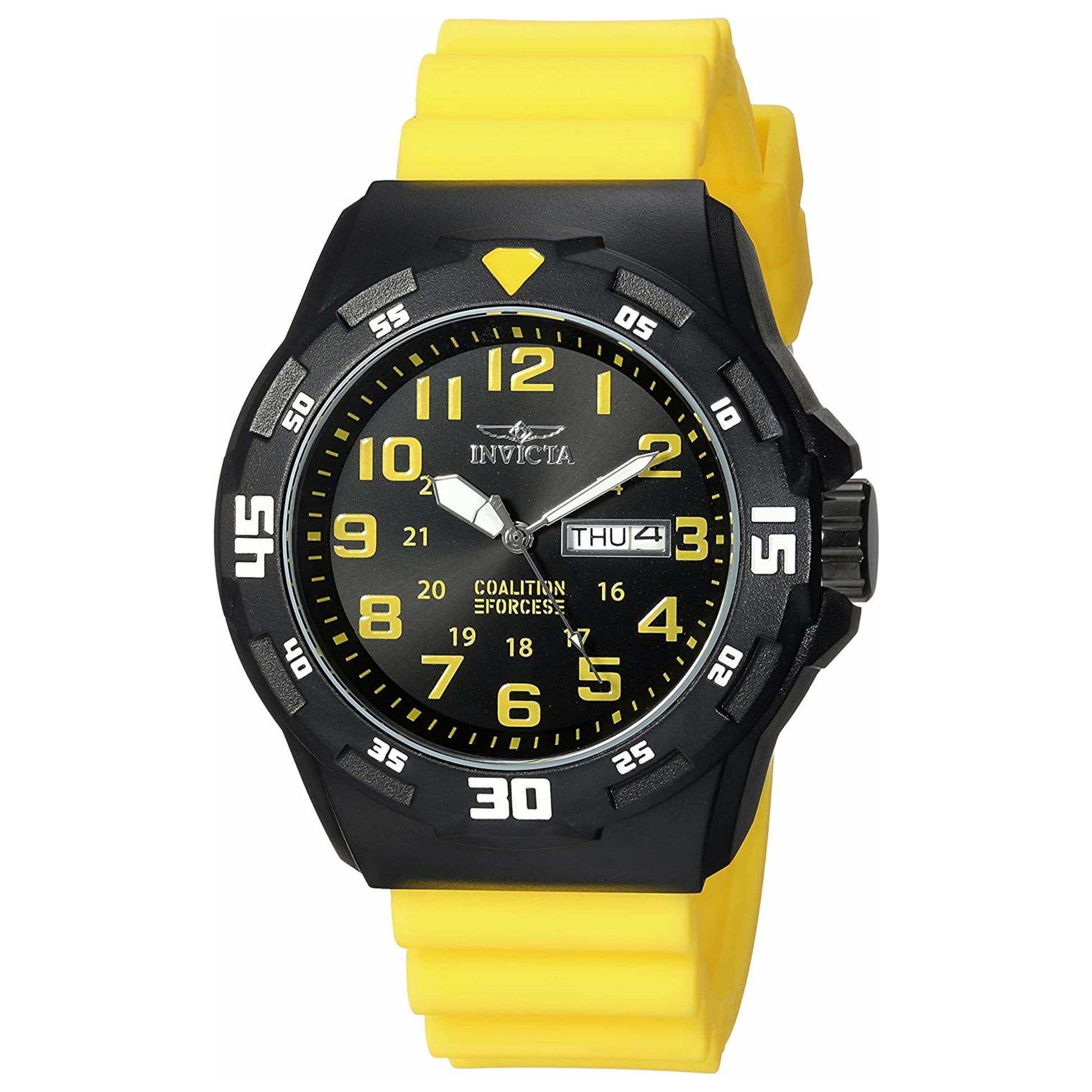Front view of Invicta Coalition Forces Men's Japanese Quartz (Battery-Powered) Watch IN-25328