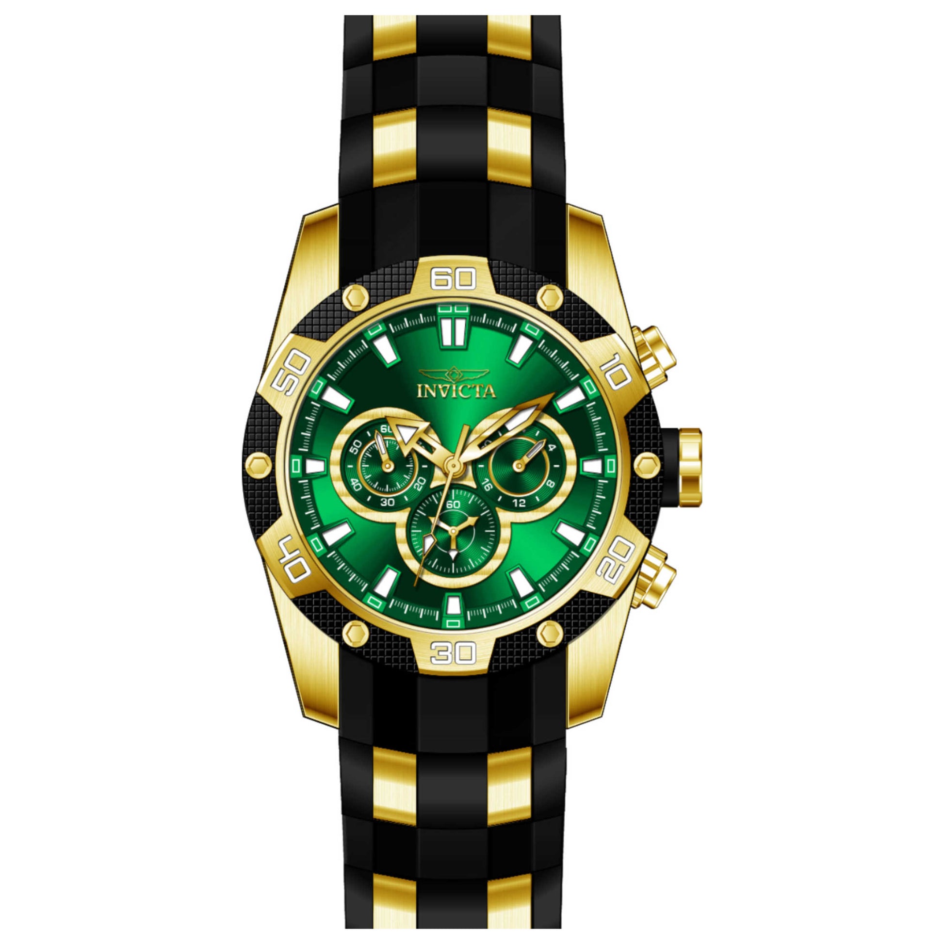 Front view of Invicta Speedway Men's Quartz Watch IN-25837