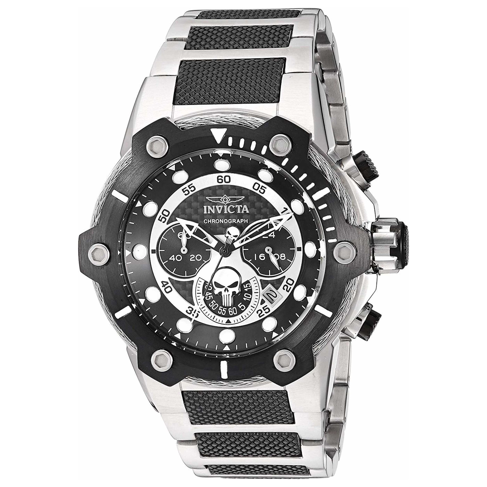 Front view of Invicta Marvel Men's Japanese Quartz (Battery-Powered) Watch IN-25983