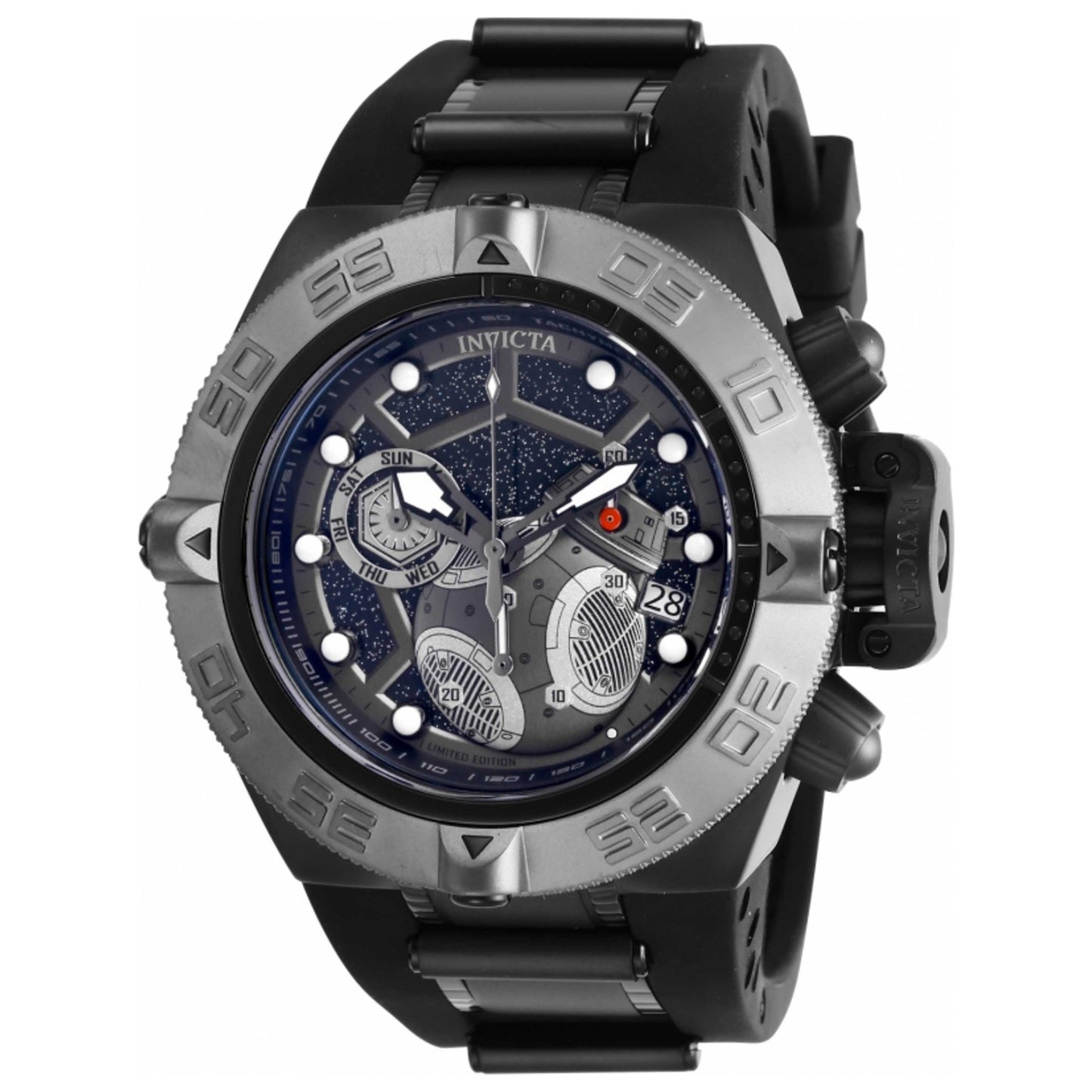 Front view of Invicta Star Wars Men's Swiss Quartz (Battery-Powered) Watch IN-26221