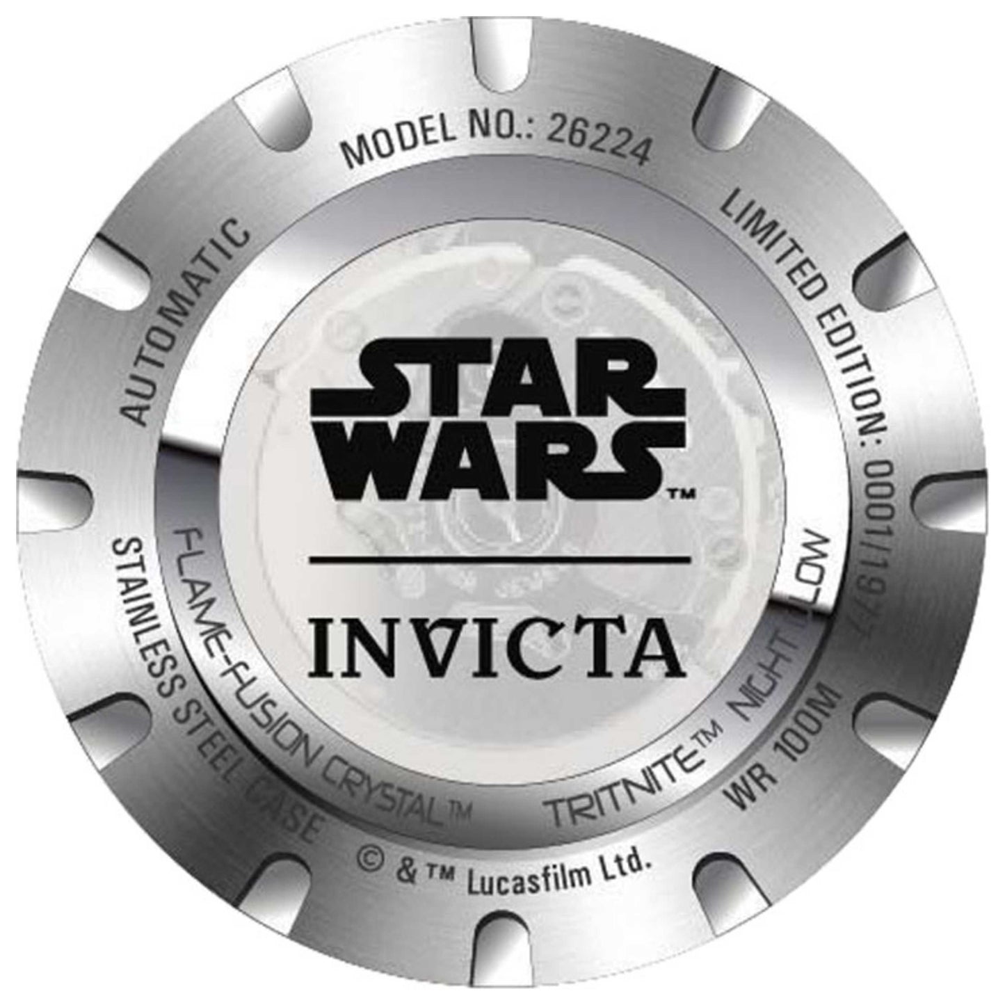 Invicta Star Wars Men's Automatic Watch IN-26224 - Image #3
