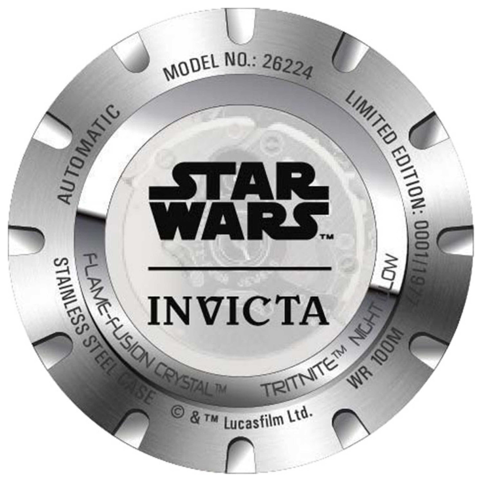 Invicta Star Wars Men's Automatic Watch IN-26224 - Image #3