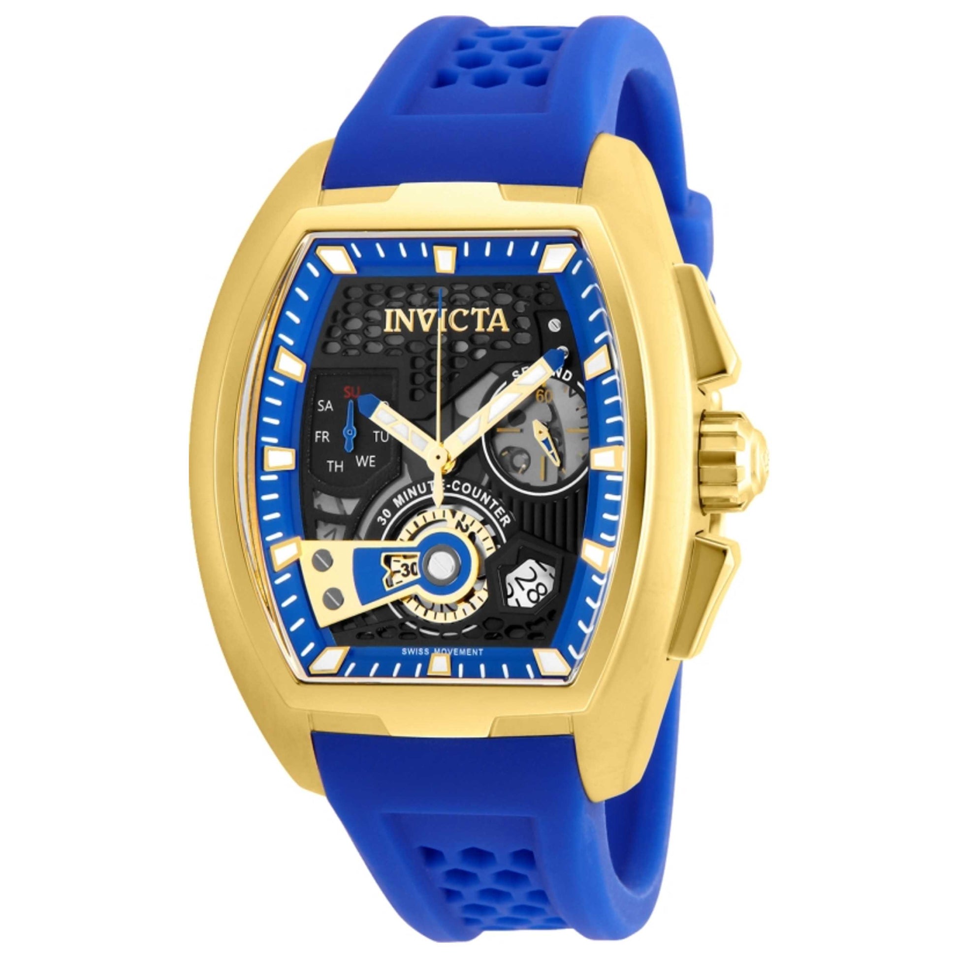 Front view of Invicta S1 Rally Men's Swiss Quartz (Battery-Powered) Watch IN-26399