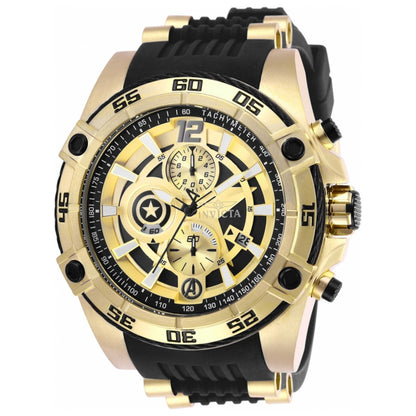 Front view of Invicta Marvel Men's Japanese Quartz (Battery-Powered) Watch IN-26781