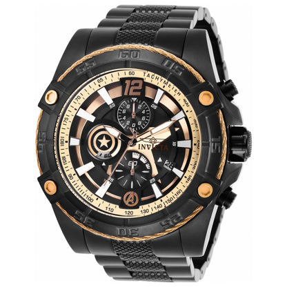 Front view of Invicta Marvel Men's Japanese Quartz (Battery-Powered) Watch IN-26795
