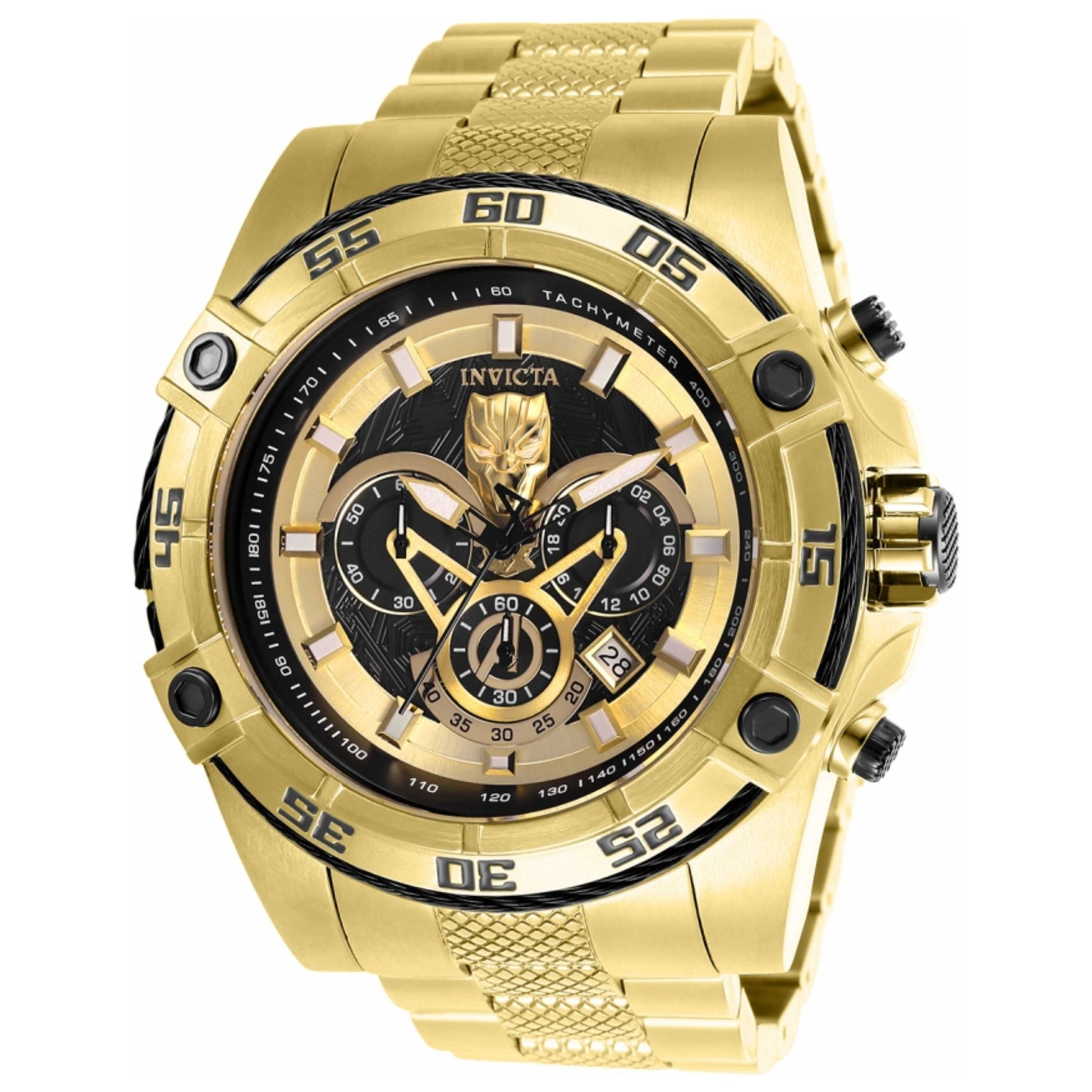 Front view of Invicta Marvel Men's Japanese Quartz (Battery-Powered) Watch IN-26805