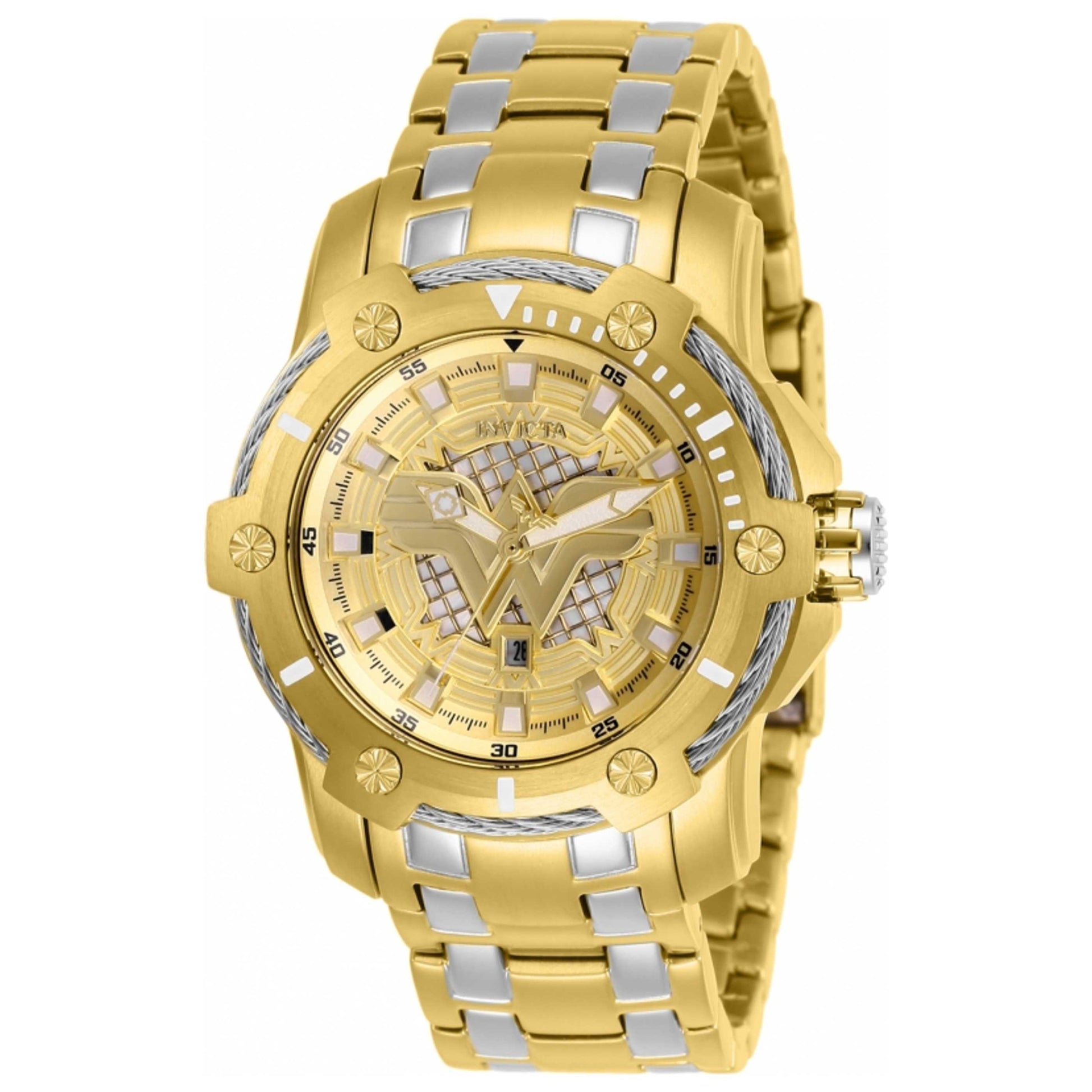 Front view of Invicta DC Comics Women's Japanese Quartz (Battery-Powered) Watch IN-26840