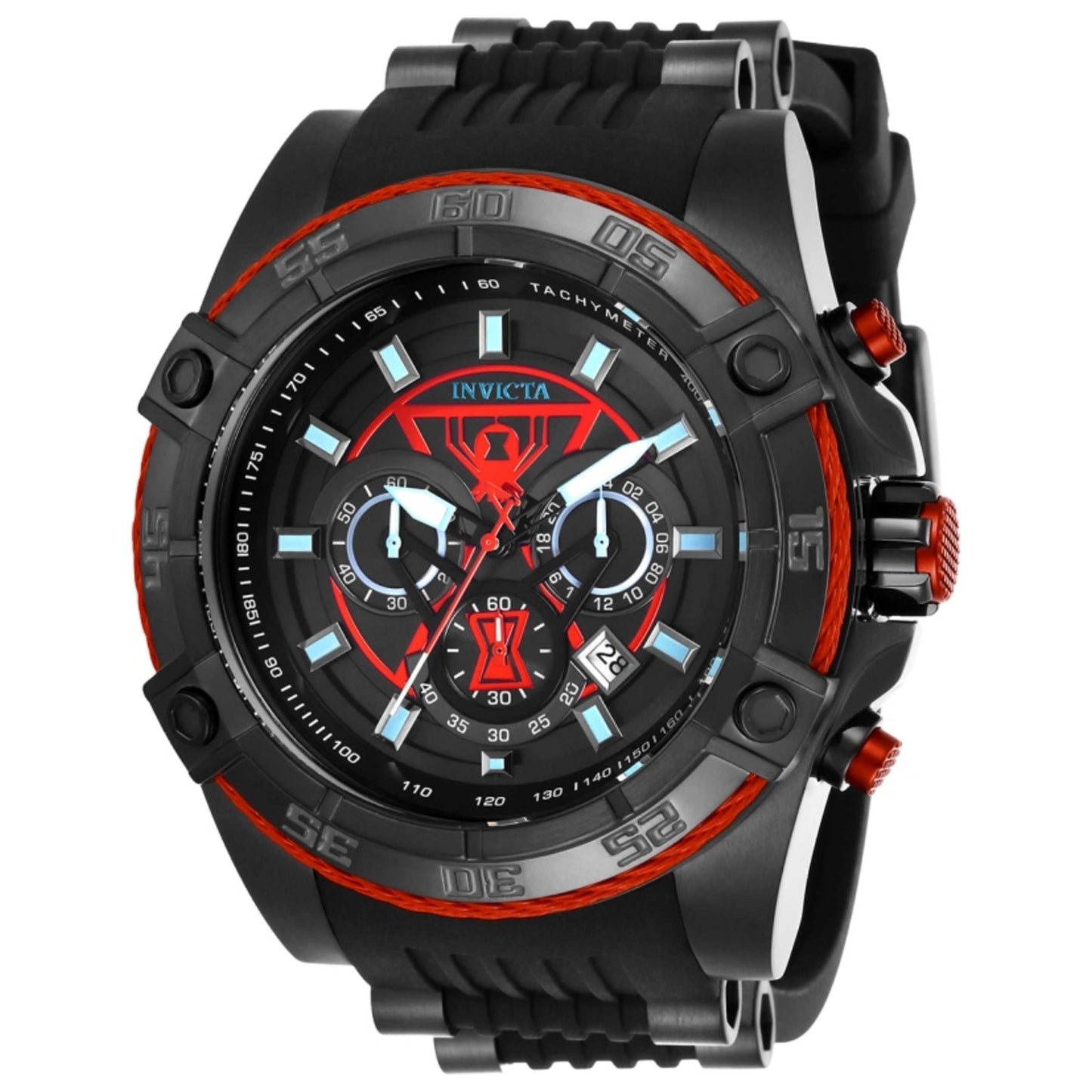 Front view of Invicta Marvel Men's Japanese Quartz (Battery-Powered) Watch IN-26949