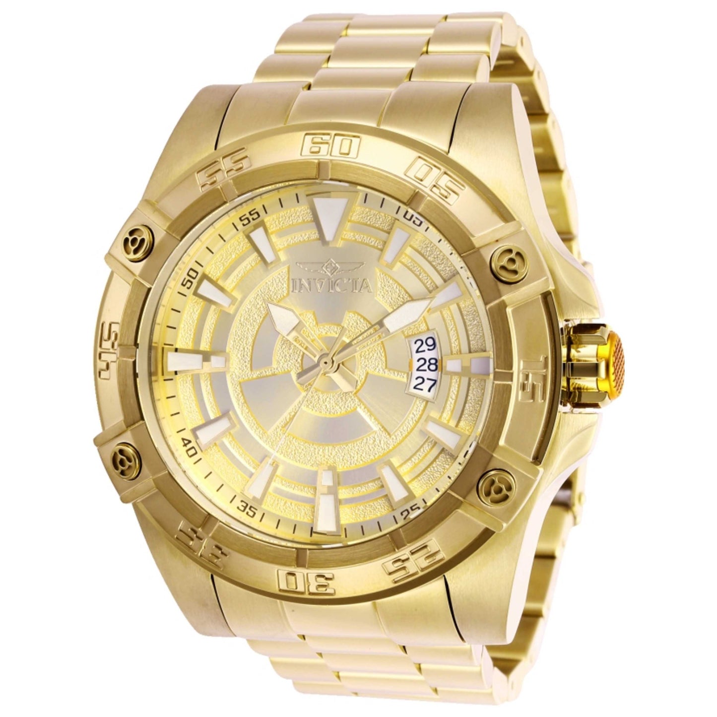 Front view of Invicta Pro Diver Men's Automatic Watch IN-27010