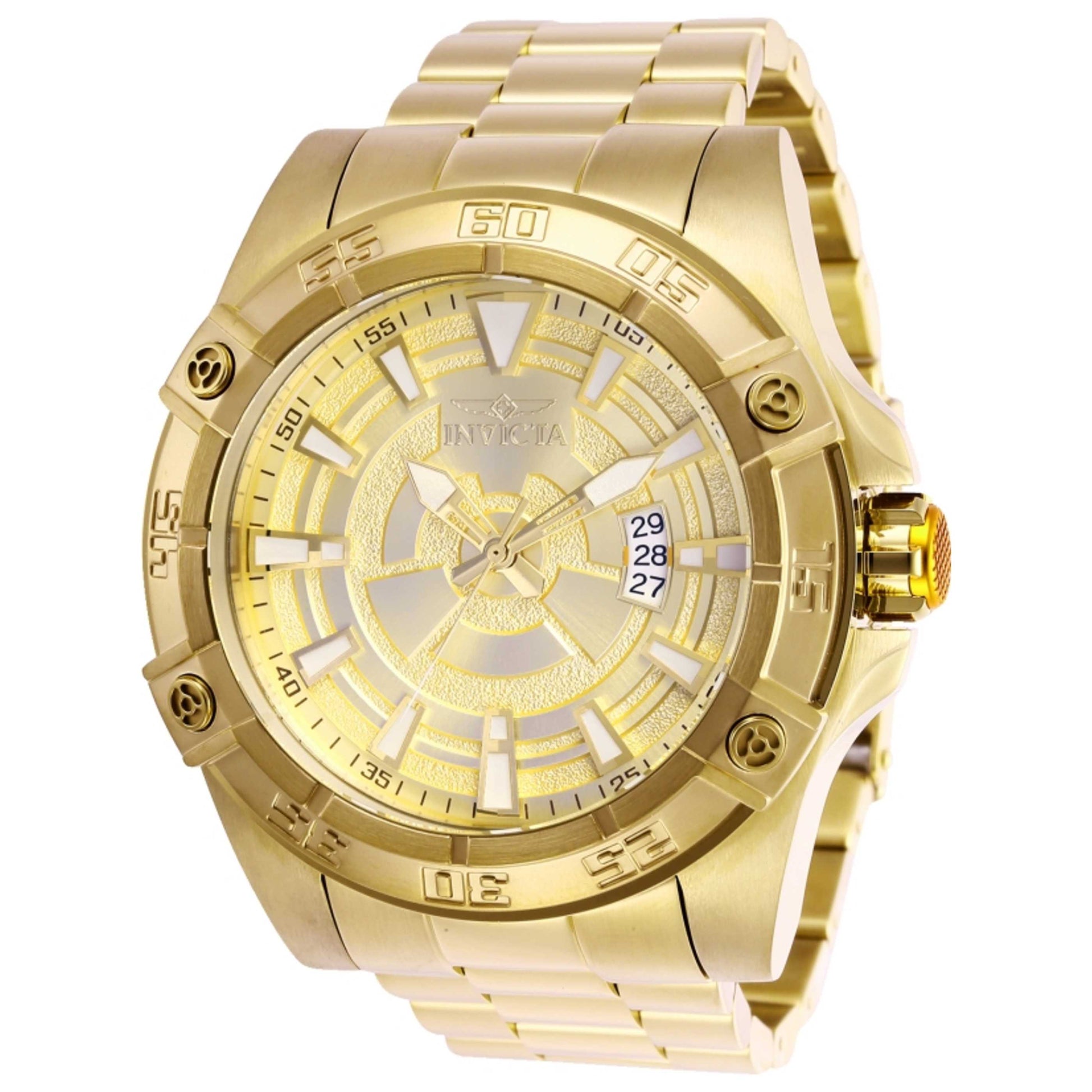 Front view of Invicta Pro Diver Men's Automatic Watch IN-27010