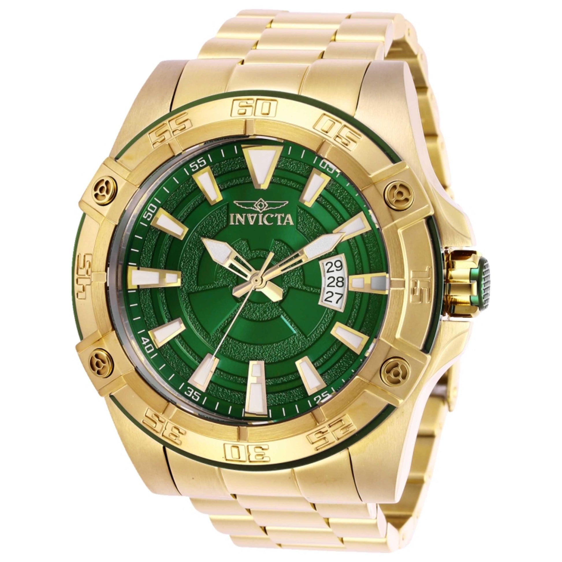 Front view of Invicta Pro Diver Men's Automatic Watch IN-27013