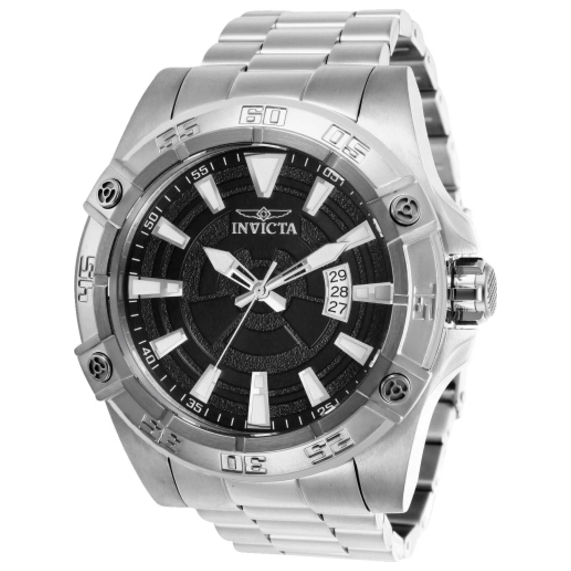 Front view of Invicta Pro Diver Men's Automatic Watch IN-27016