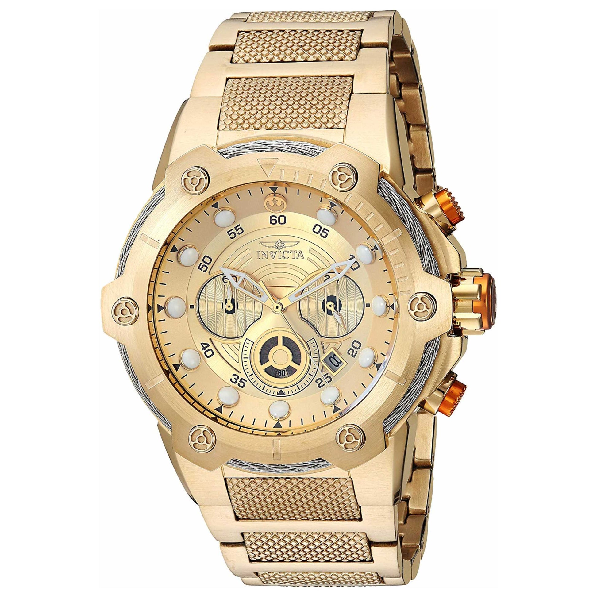 Front view of Invicta Star Wars Men's Japanese Quartz (Battery-Powered) Watch IN-27115