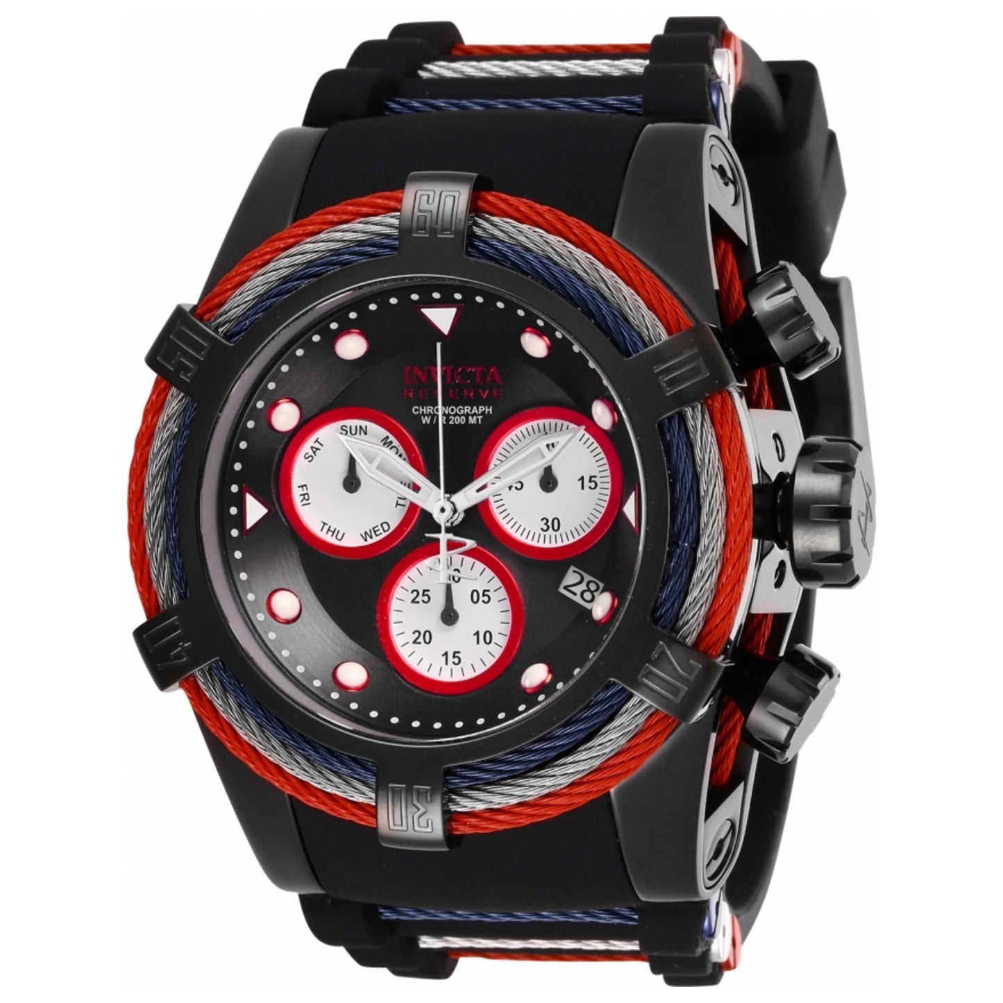 Front view of Invicta Bolt Men's Swiss Quartz (Battery-Powered) Watch IN-27145