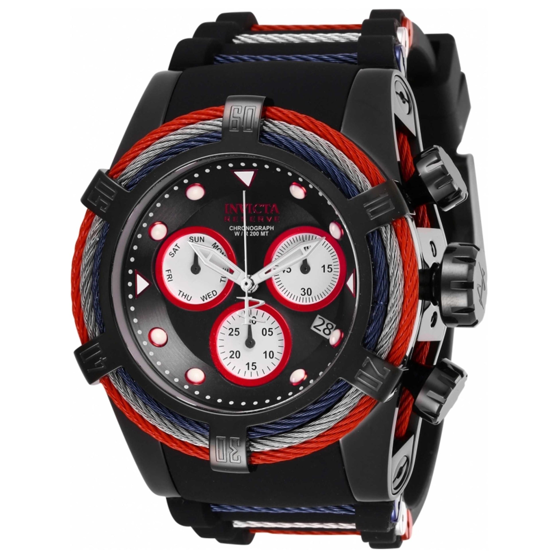 Front view of Invicta Bolt Men's Swiss Quartz (Battery-Powered) Watch IN-27145