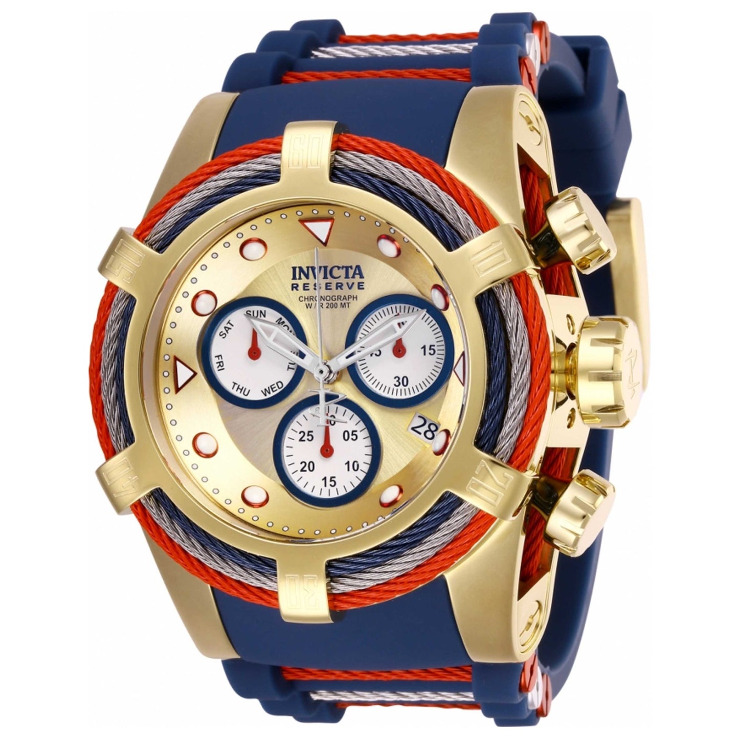 Front view of Invicta Bolt Men's Swiss Quartz (Battery-Powered) Watch IN-27147