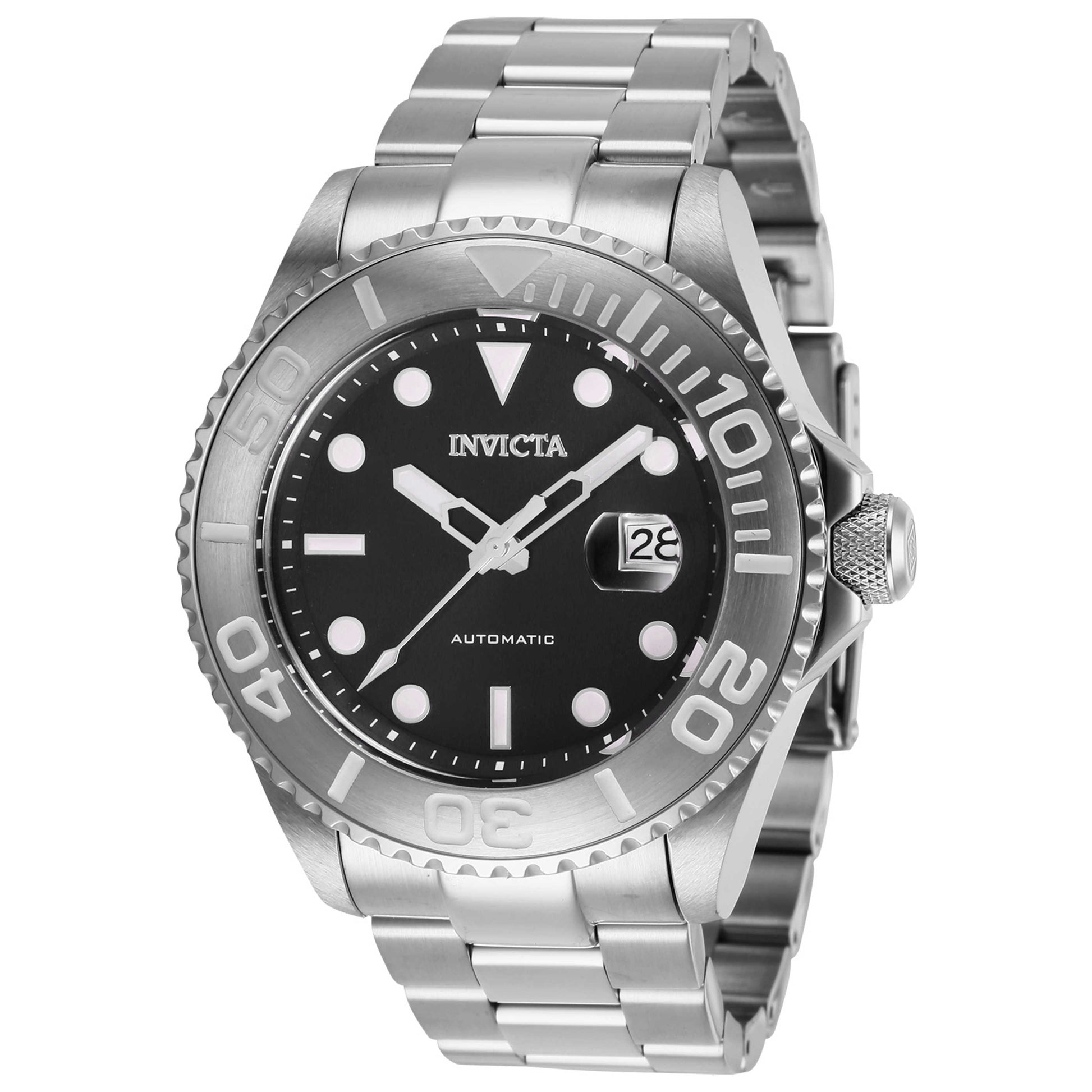 Front view of Invicta Pro Diver Men's Automatic Watch IN-27304