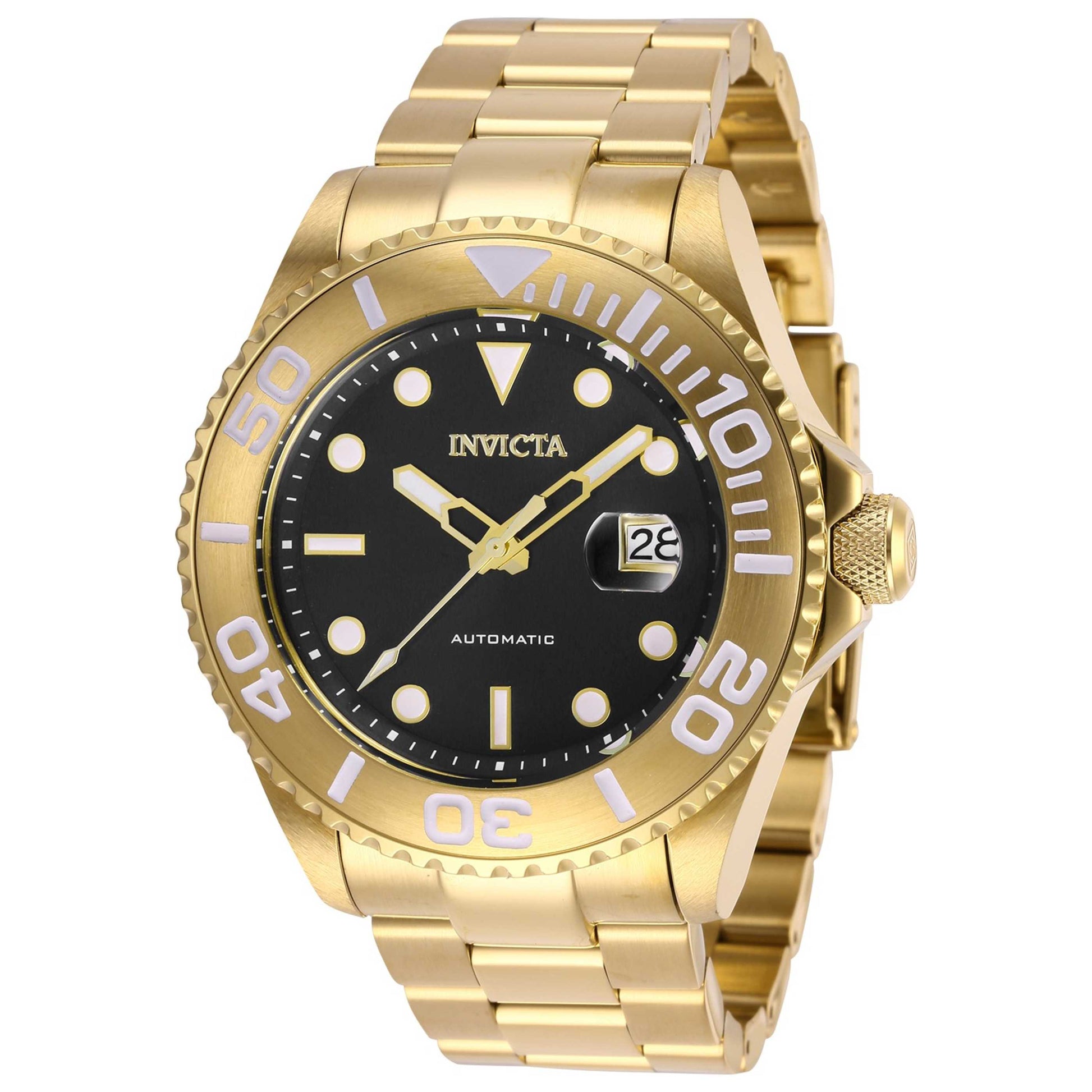 Front view of Invicta Pro Diver Men's Automatic Watch IN-27306