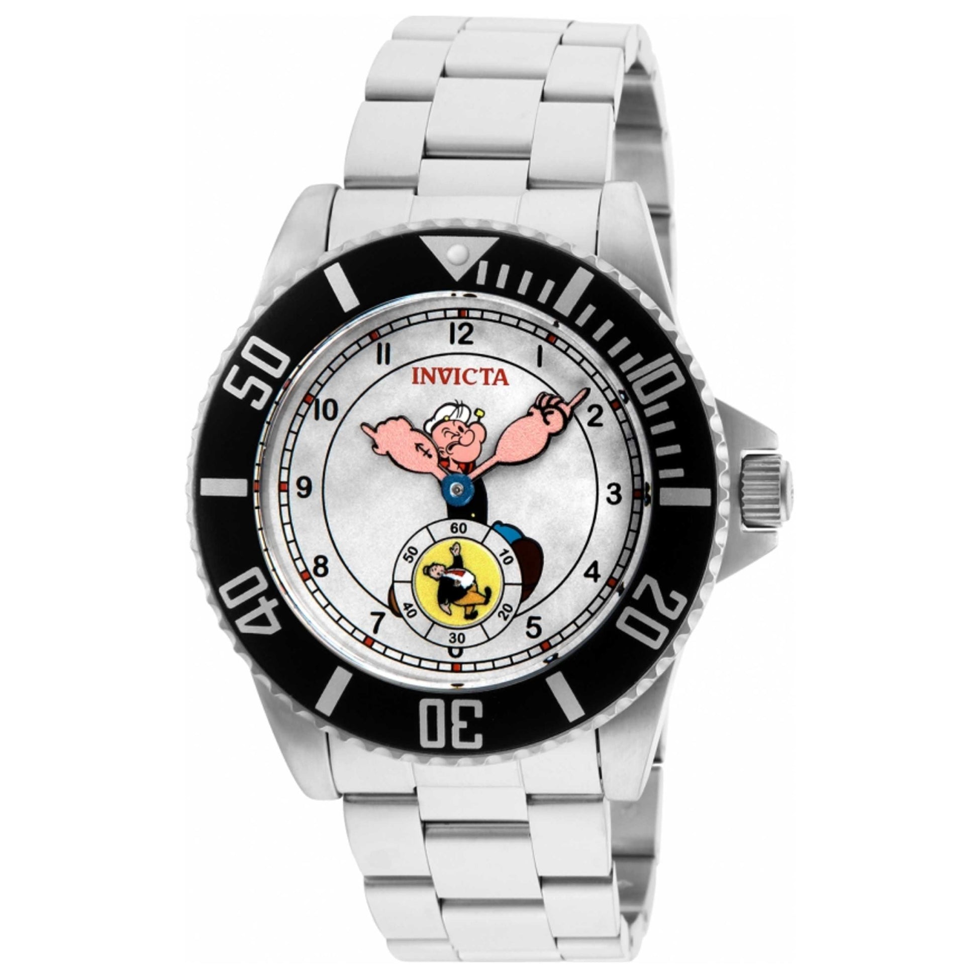 Front view of Invicta Character Collection Men's Japanese Quartz (Battery-Powered) Watch IN-27417