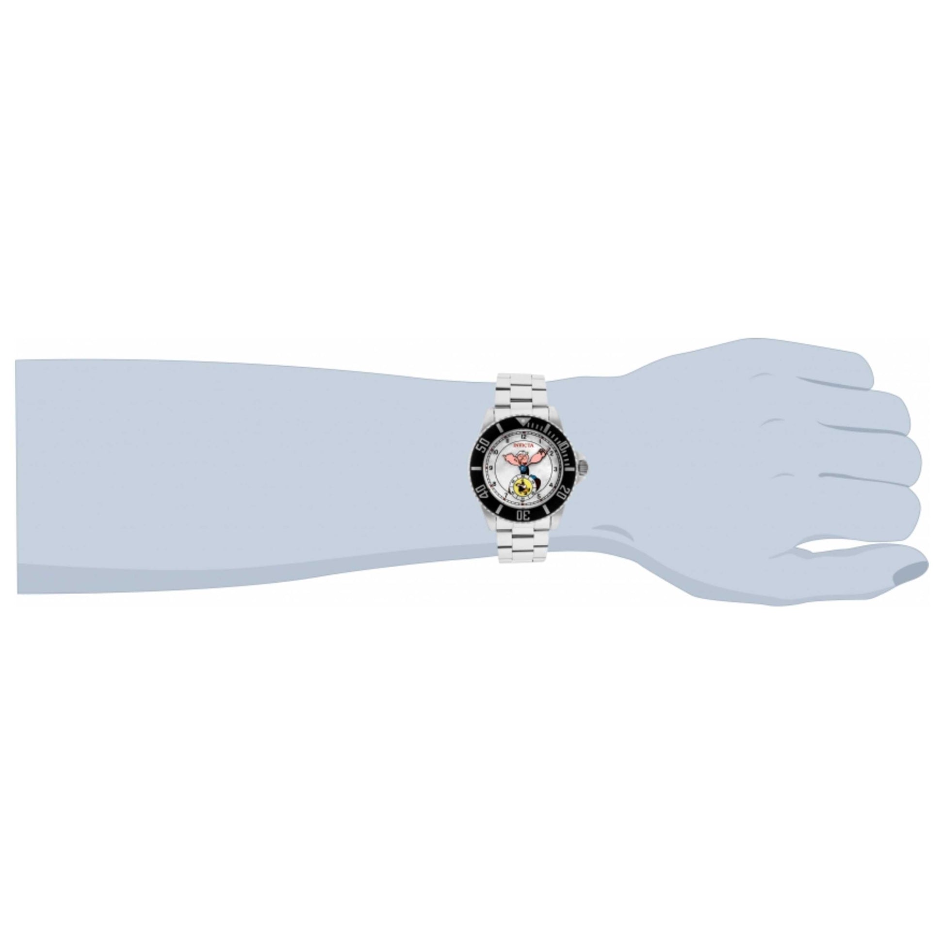 Invicta Character Collection Men's Japanese Quartz (Battery-Powered) Watch IN-27417 - Image #3
