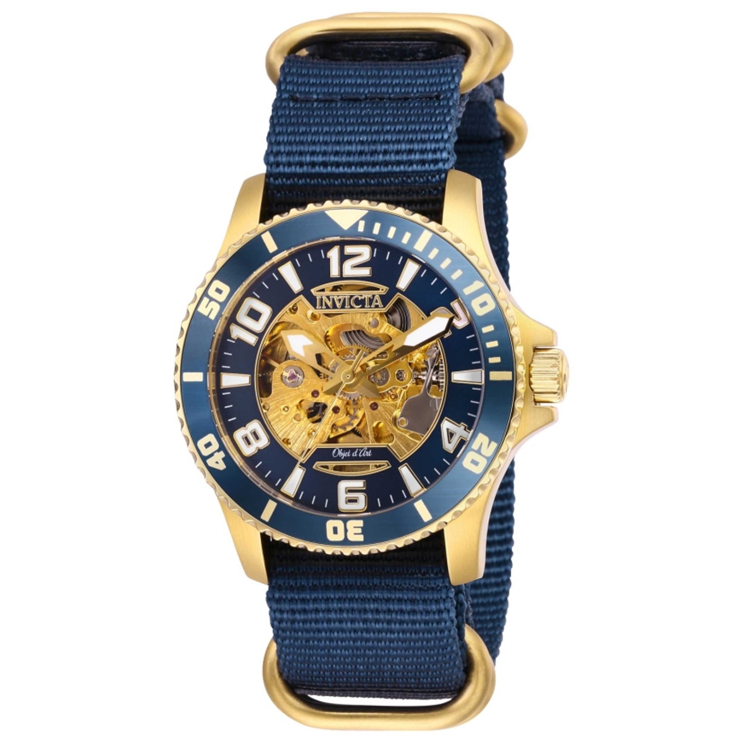 Front view of Invicta Objet D Art Men's Automatic Watch IN-27591