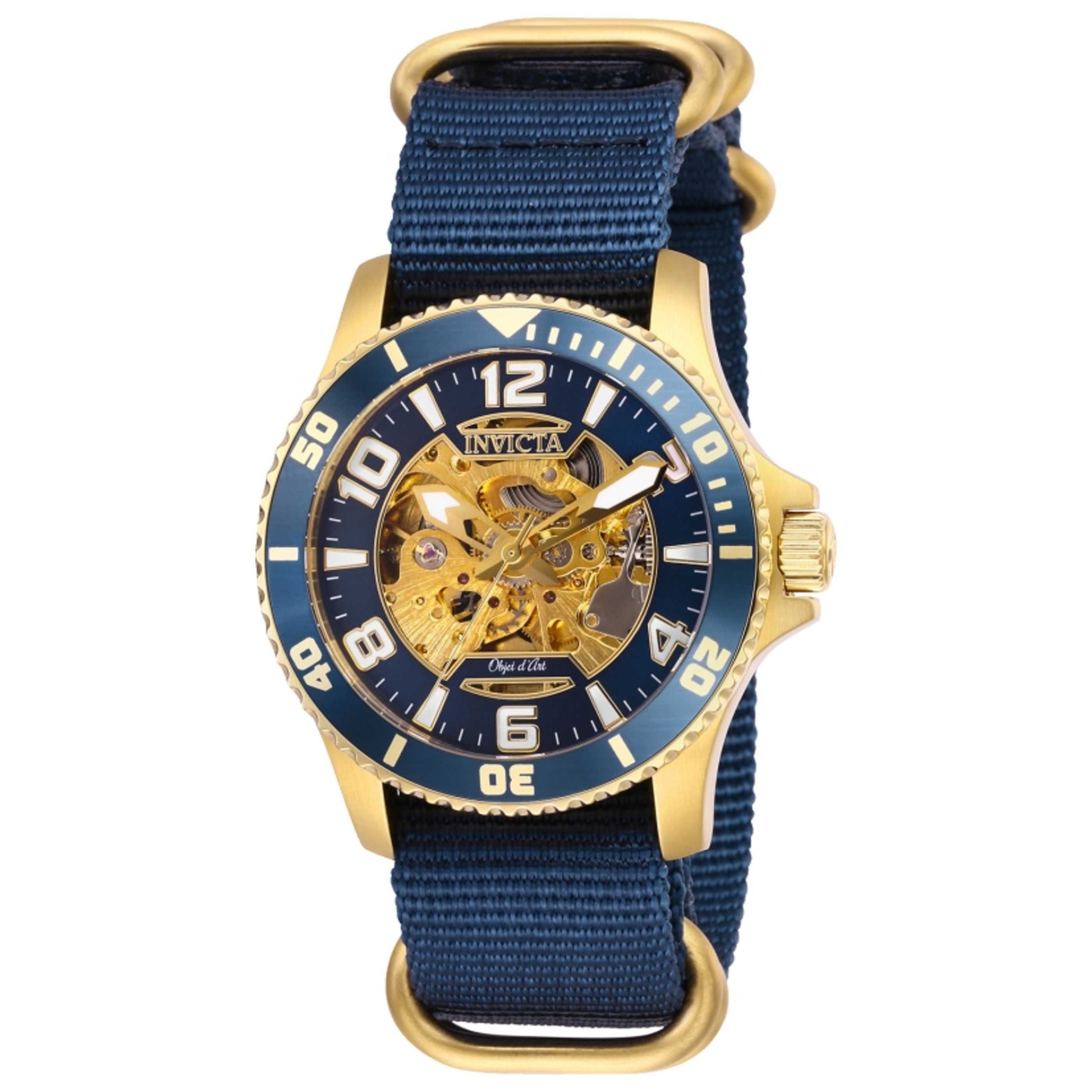 Front view of Invicta Objet D Art Men's Automatic Watch IN-27591