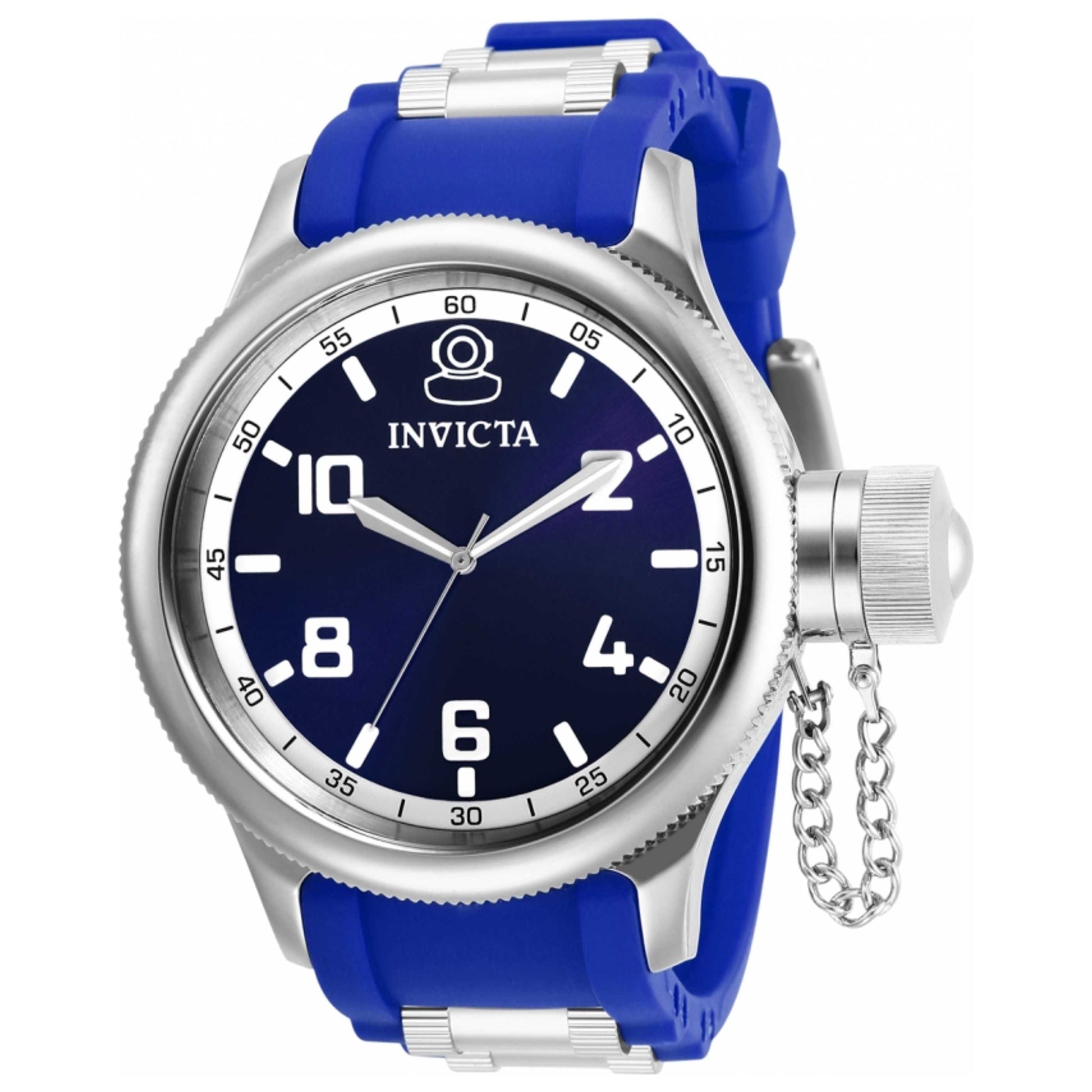 Front view of Invicta Russian Diver Men's Quartz Watch IN-27756