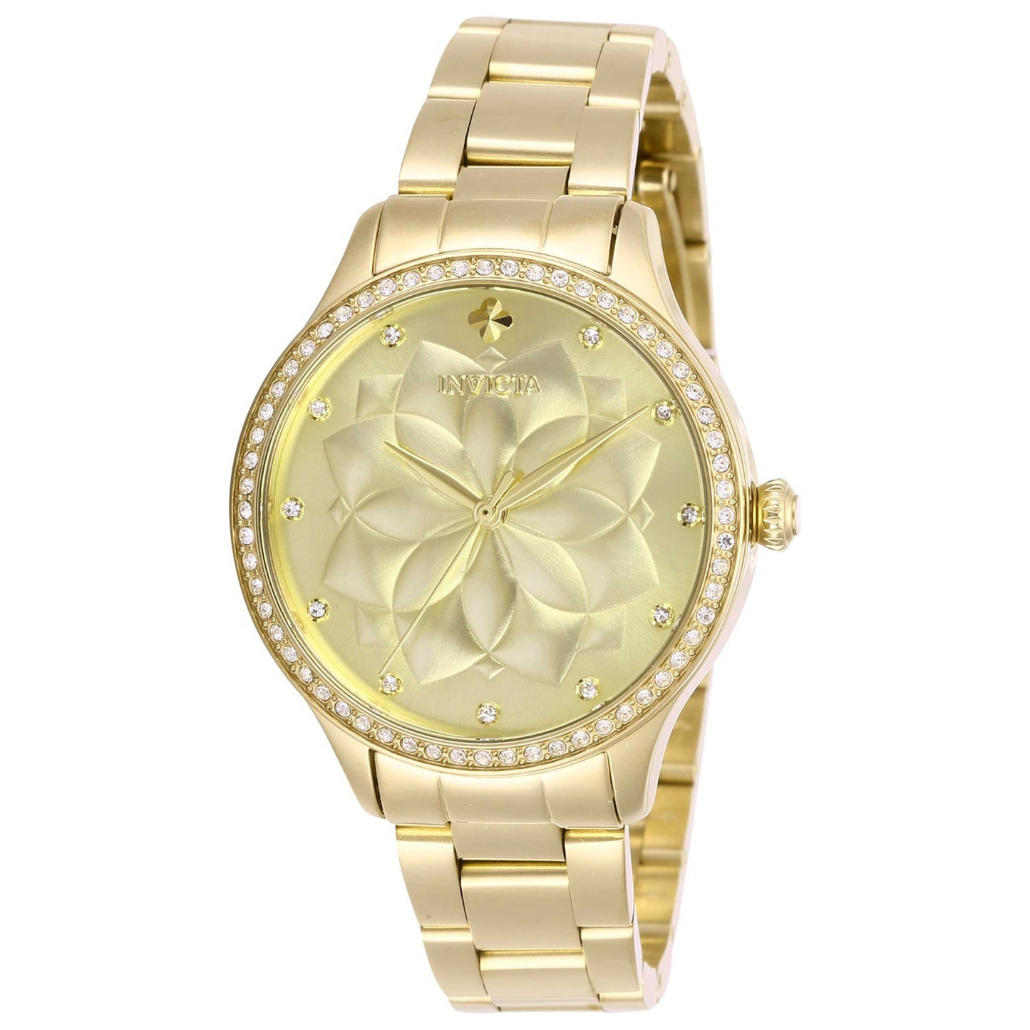 Front view of Invicta Wildflower Women's Quartz Watch IN-28056