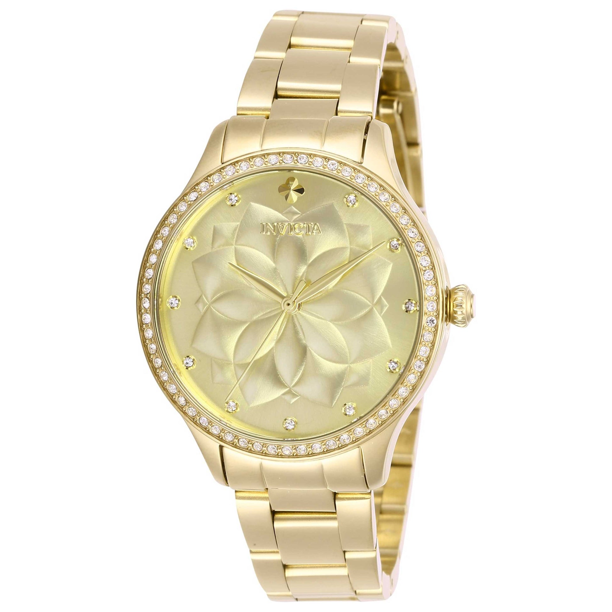 Front view of Invicta Wildflower Women's Quartz Watch IN-28056