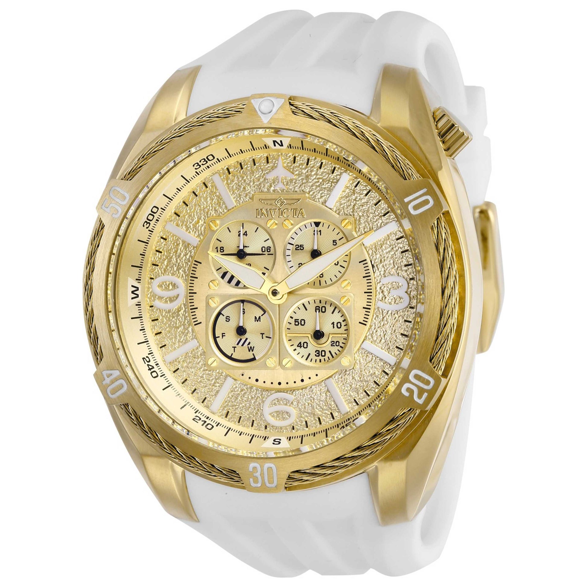 Front view of Invicta Aviator Men's Quartz Watch IN-28080