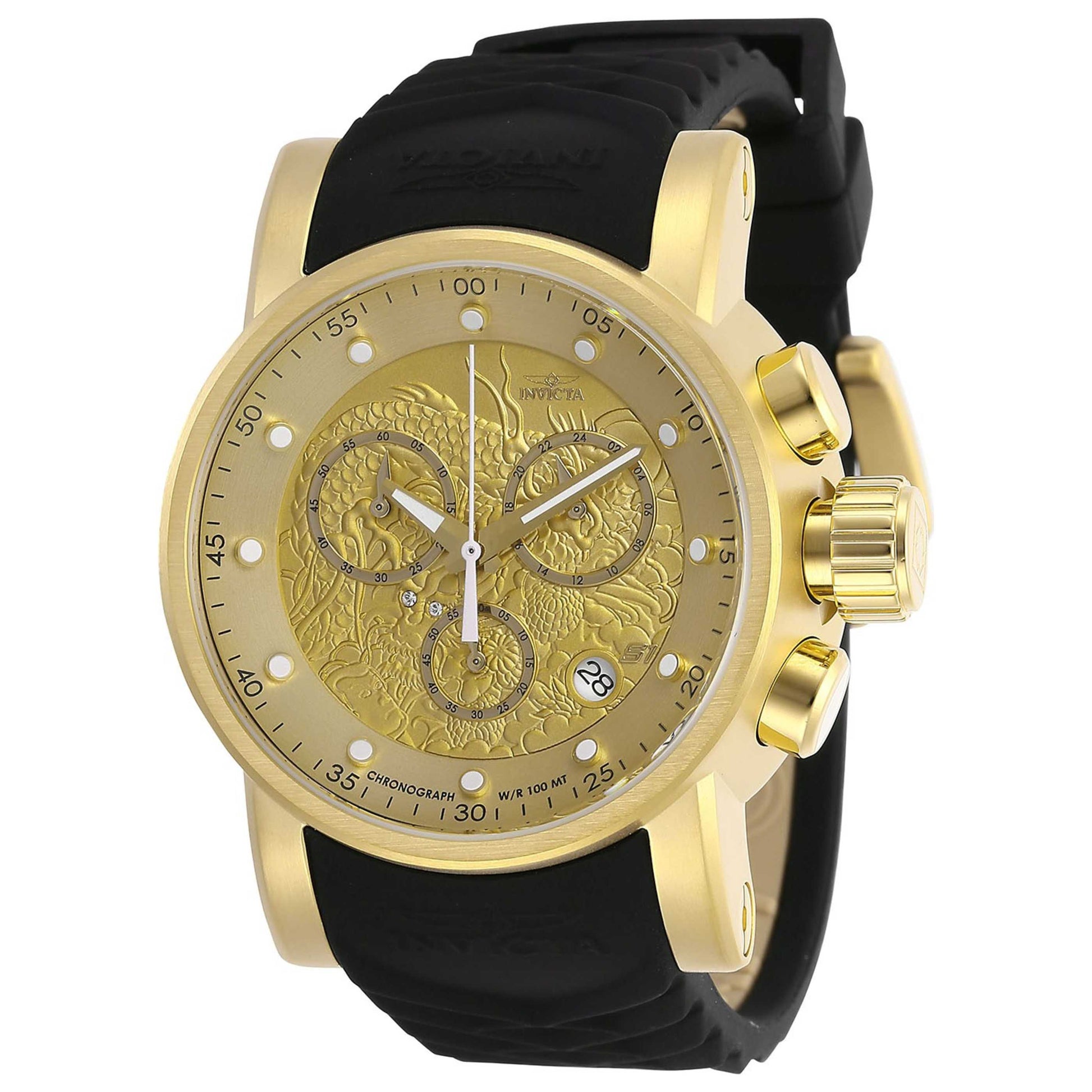 Front view of Invicta S1 Rally Men's Japanese Quartz (Battery-Powered) Watch IN-28188