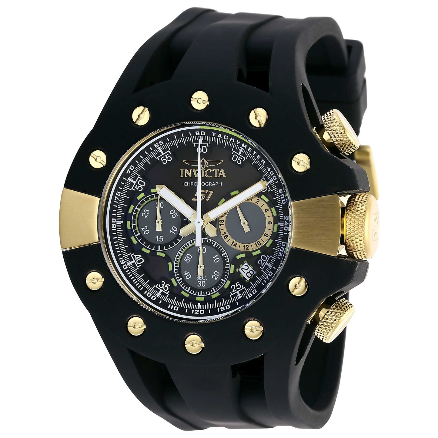 Front view of Invicta S1 Rally Men's Quartz Watch IN-28567