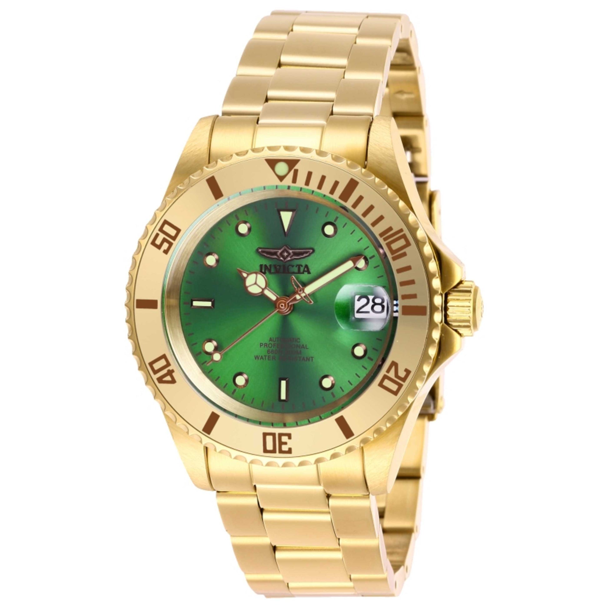 Front view of Invicta Pro Diver Men's Automatic Watch IN-28665