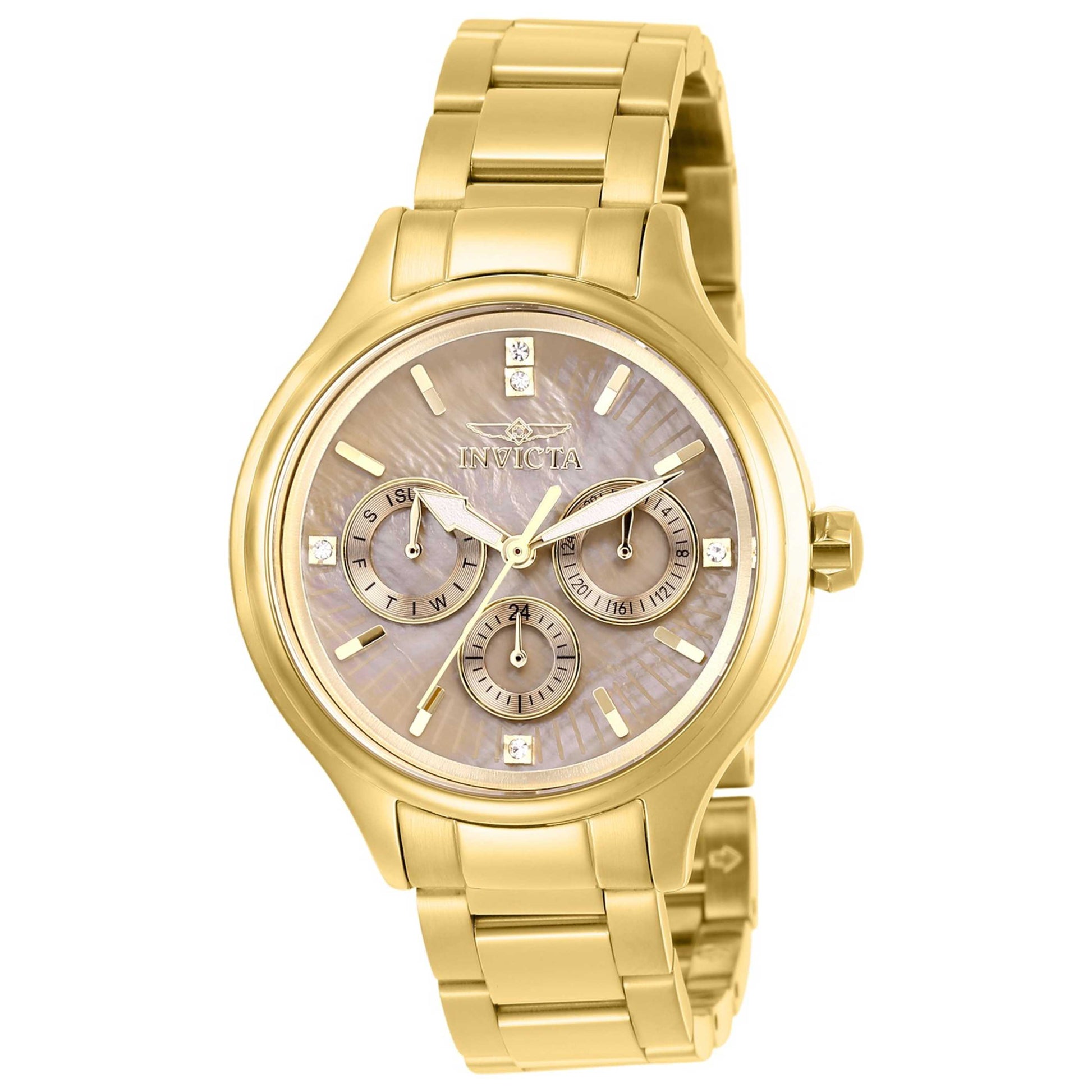 Front view of Invicta Angel Women's Quartz Watch IN-28736