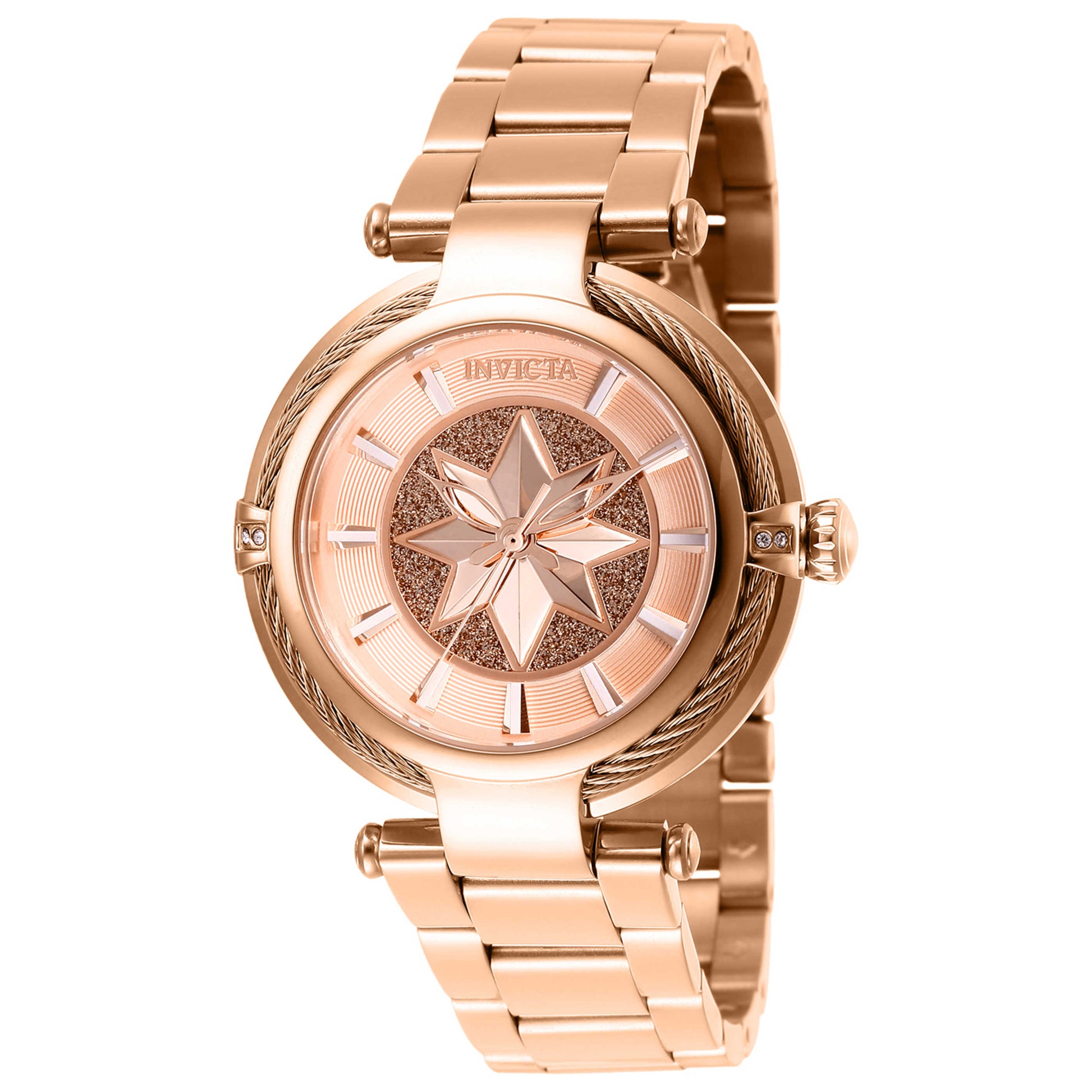 Front view of Invicta Marvel Women's Quartz Watch IN-28834