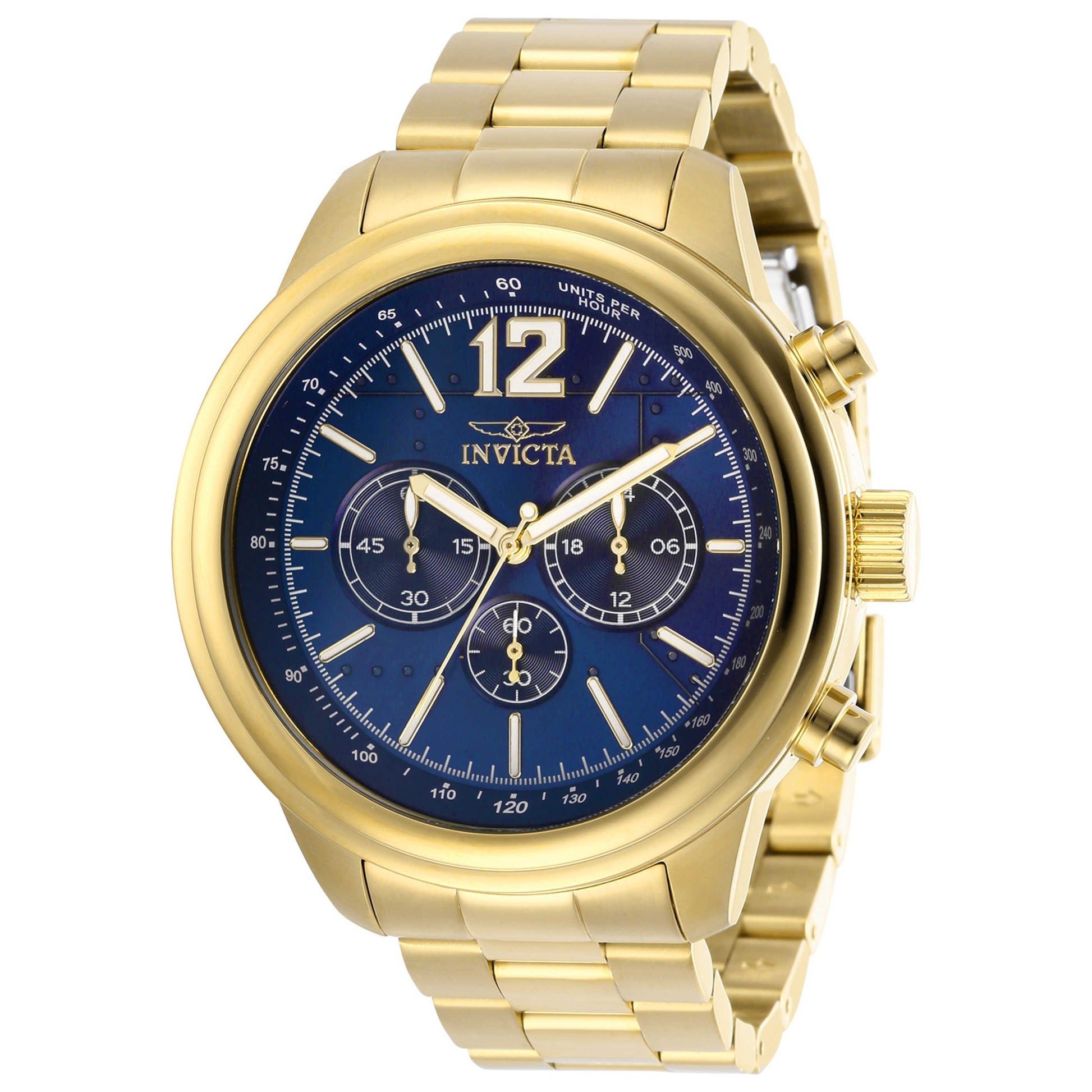 Front view of Invicta Aviator Men's Quartz Watch IN-28896