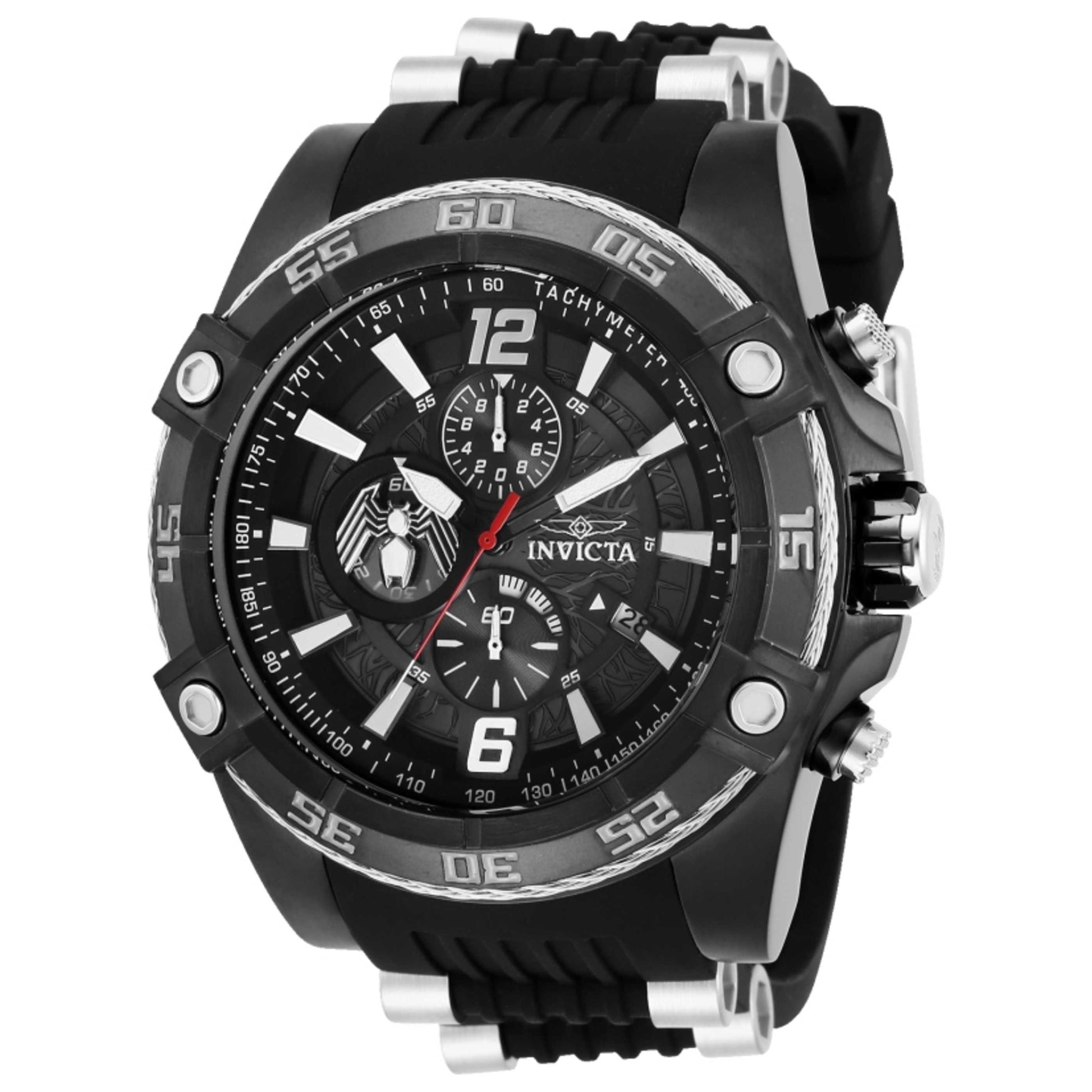 Front view of Invicta Marvel Men's Japanese Quartz (Battery-Powered) Watch IN-28975