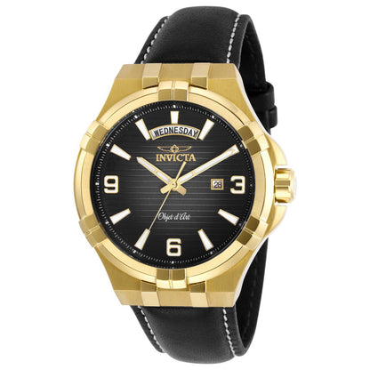 Front view of Invicta Objet D Art Men's Quartz Watch IN-30186
