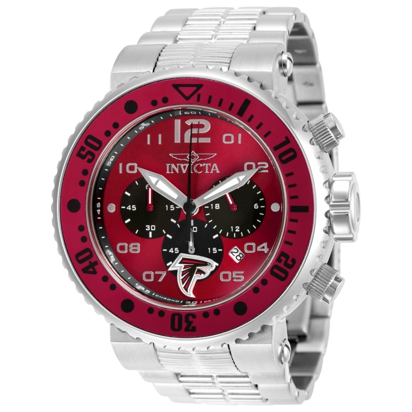 Front view of Invicta Nfl Men's Quartz Watch IN-30256