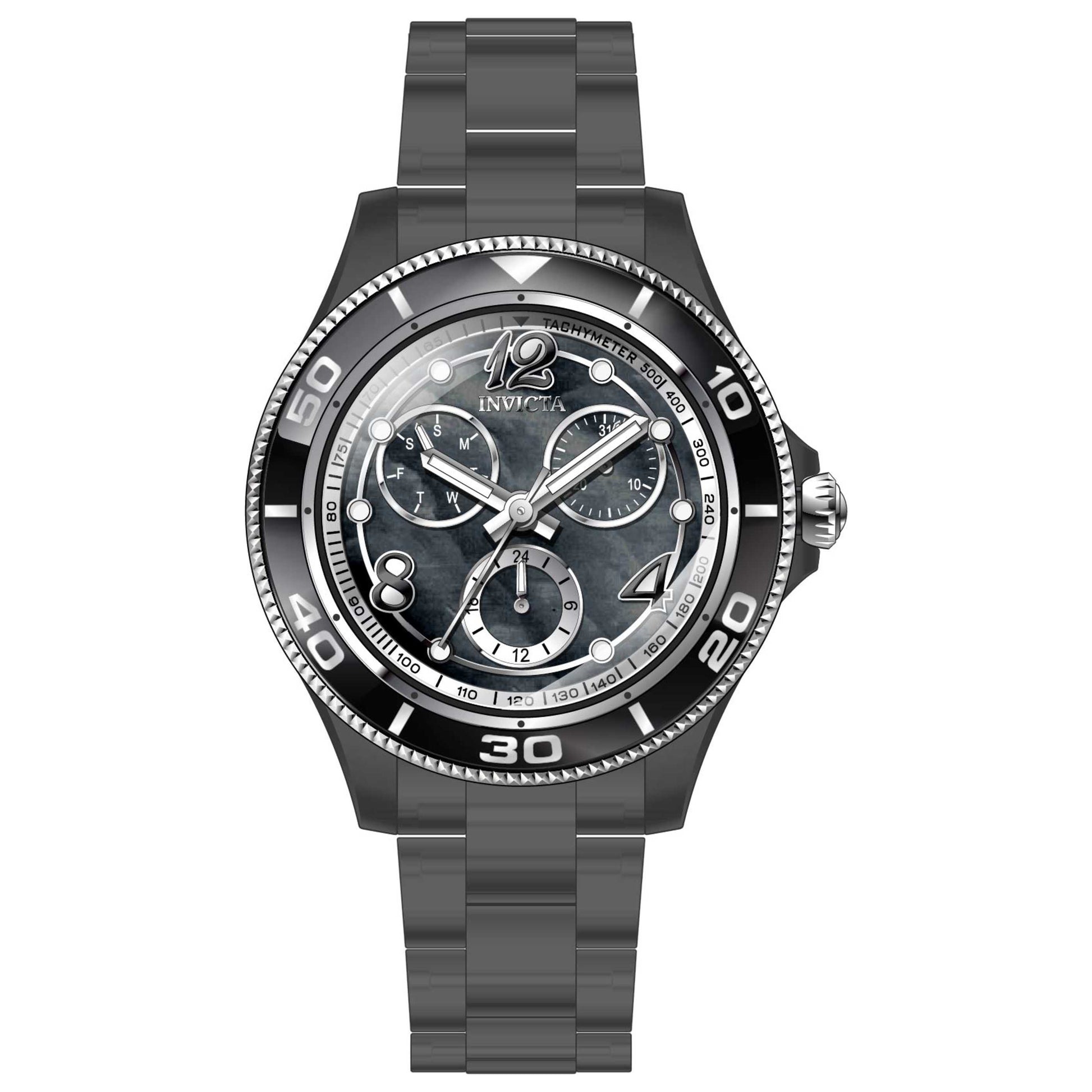 Front view of Invicta Anatomic Women's Quartz Watch IN-30372