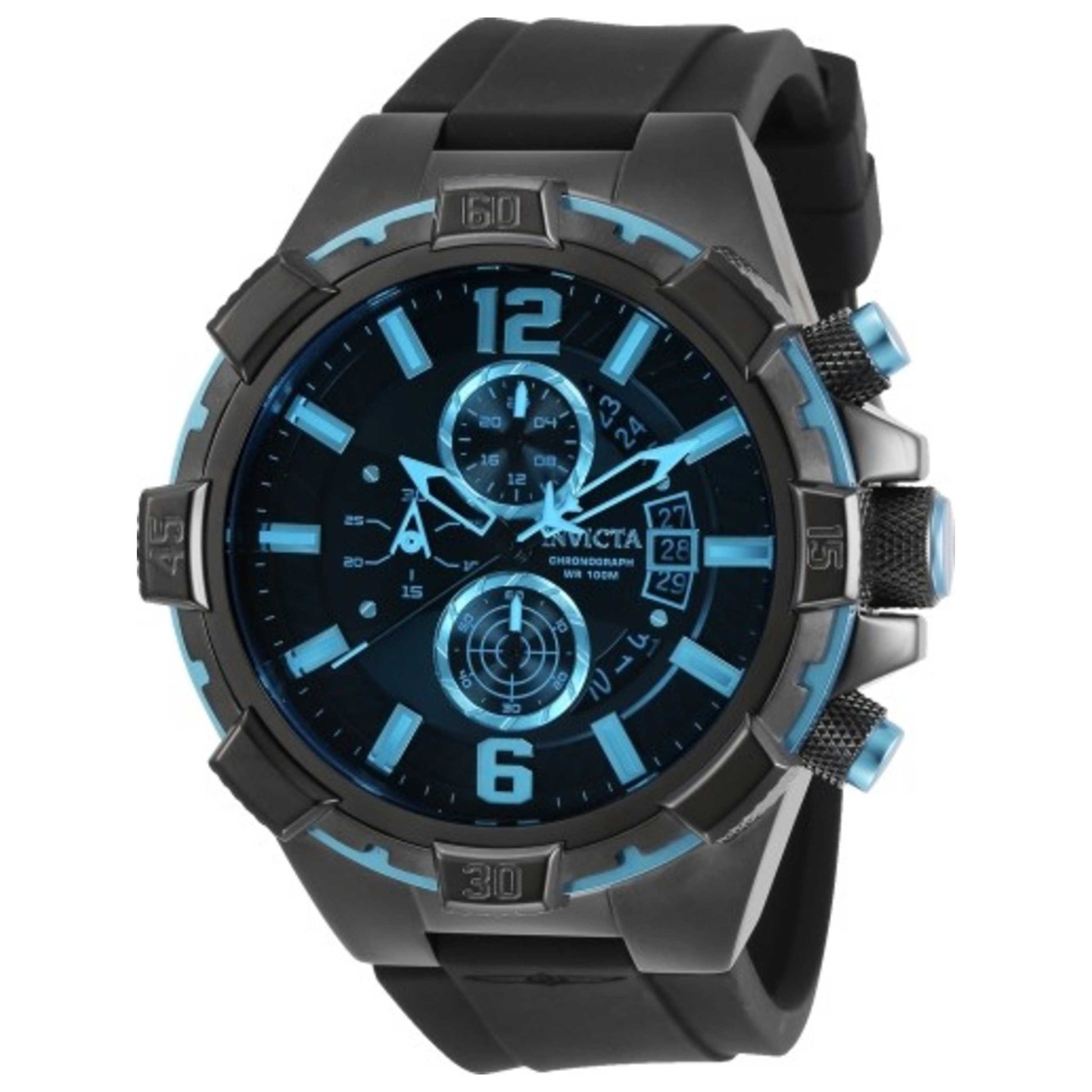 Front view of Invicta Aviator Men's Quartz Watch IN-30407