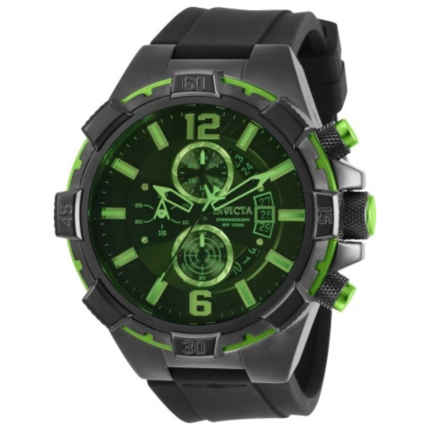 Front view of Invicta Aviator Men's Quartz Watch IN-30408