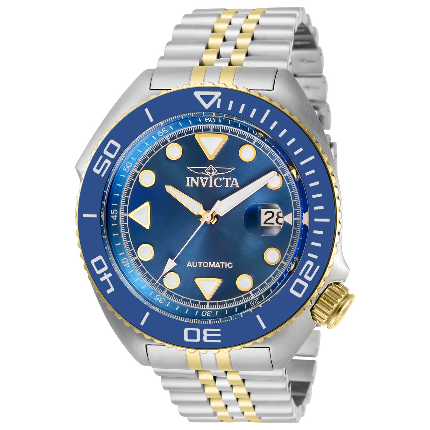 Front view of Invicta Pro Diver Men's Automatic Watch IN-30416